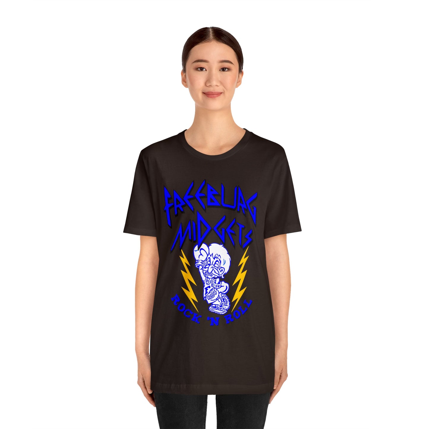 Freeburg Midgets Rock and Roll Bella Jersey Short Sleeve Tee (Unisex)