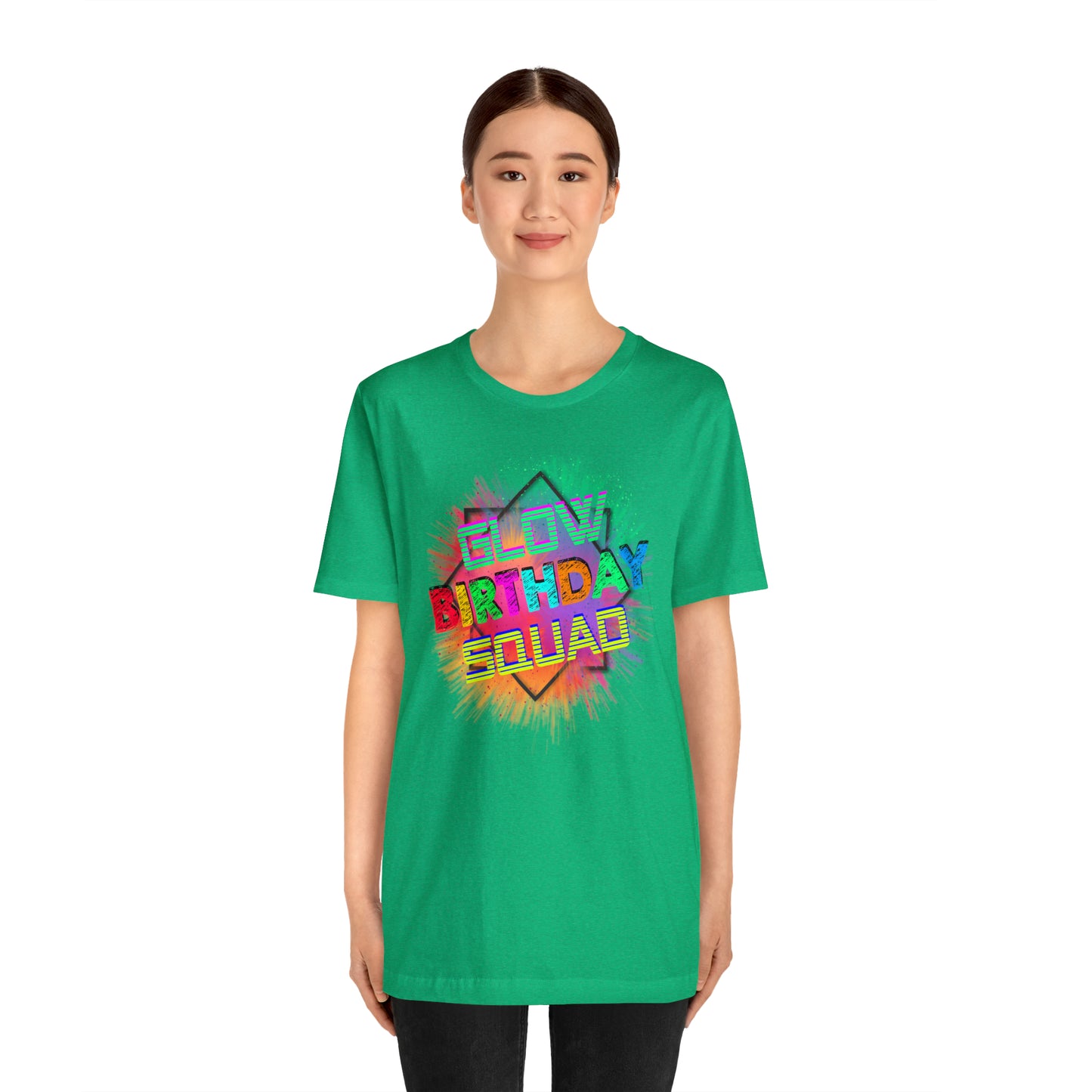 Glow Birthday Squad T-Shirt