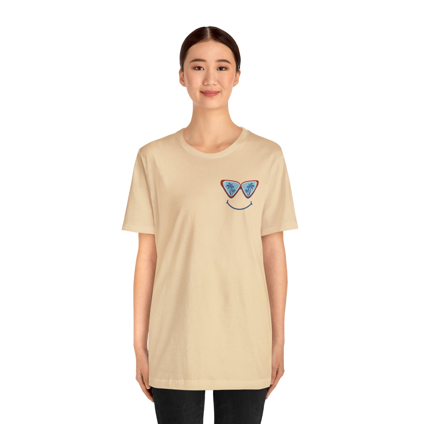 "Teacher on Summer Break Era" (Front and Back Design) Unisex Jersey Short Sleeve Tee