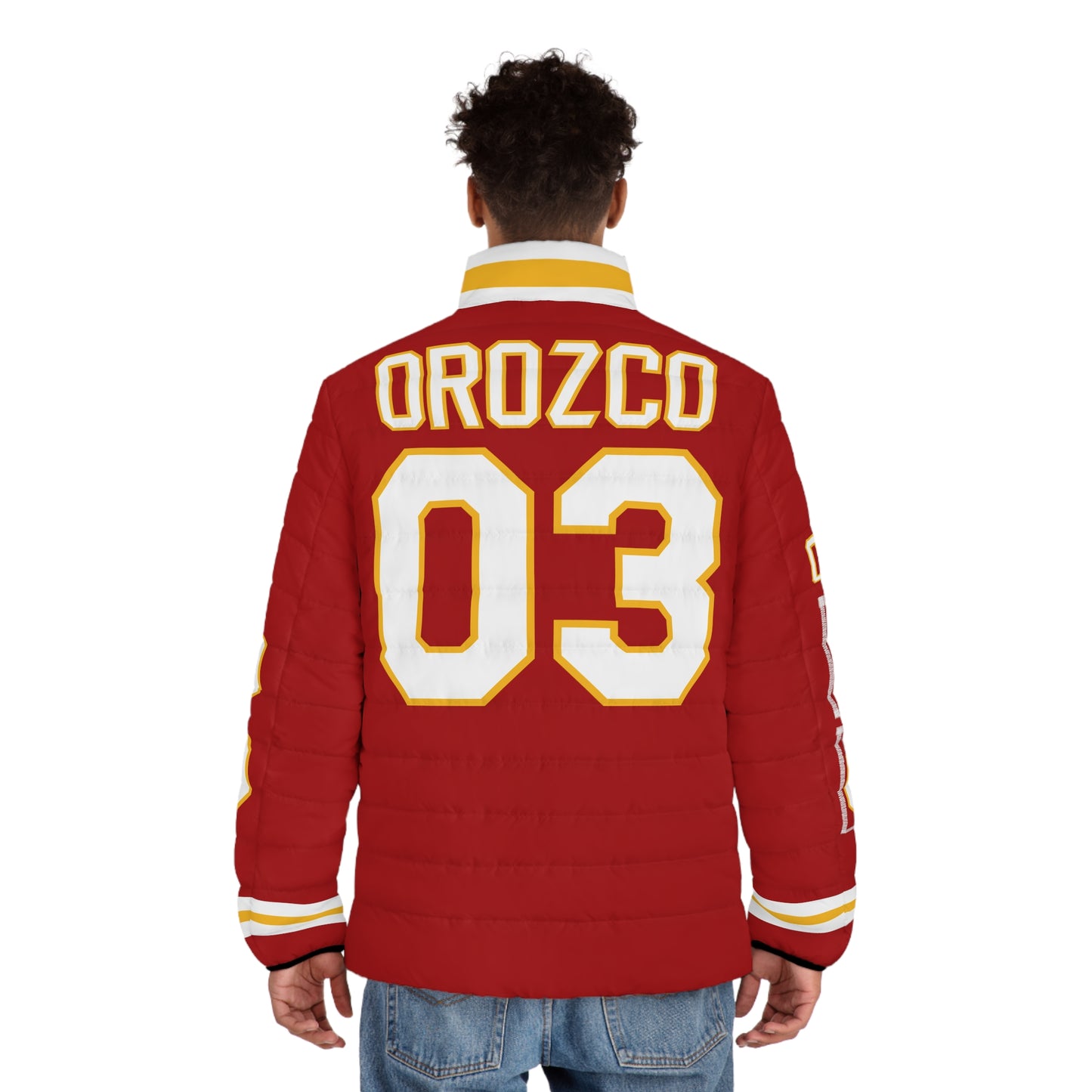 OROZCO Game Day Men's Puffer Coat/ Jacket
