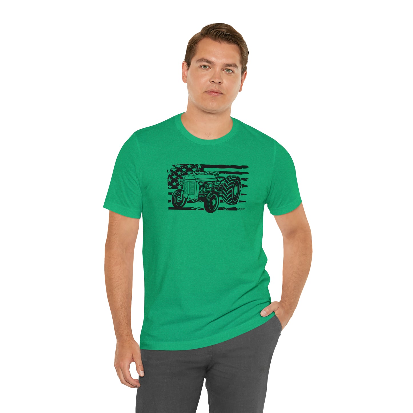 "US Tractor" Unisex Jersey Short Sleeve Tee