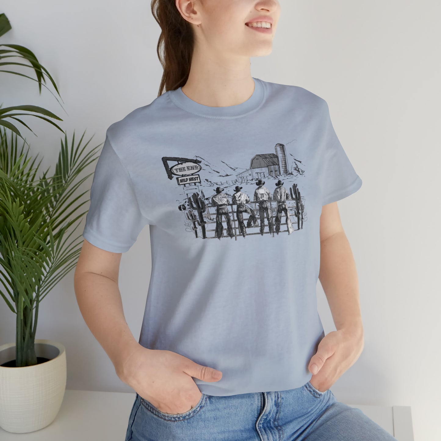 "Rodeo Cowboys" Unisex Jersey Short Sleeve Tee