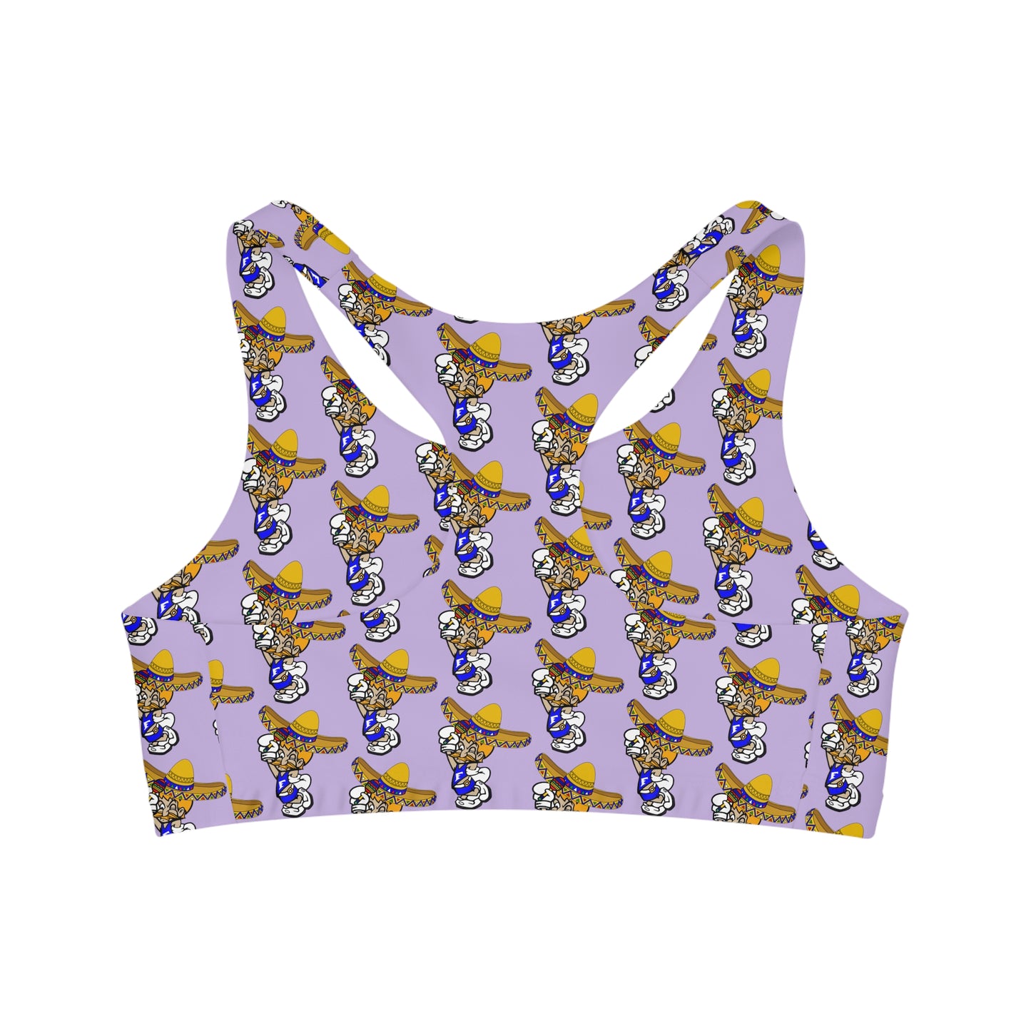 Sombrero Midget Seamless Sports Bra - Lavender