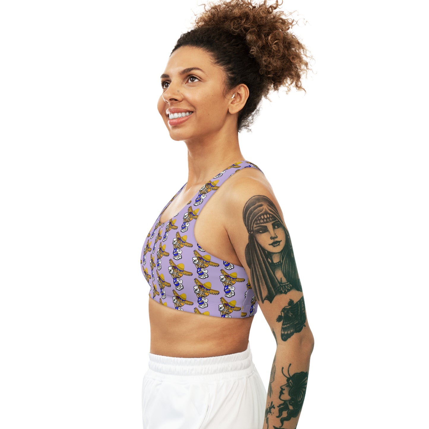 Sombrero Midget Seamless Sports Bra - Lavender