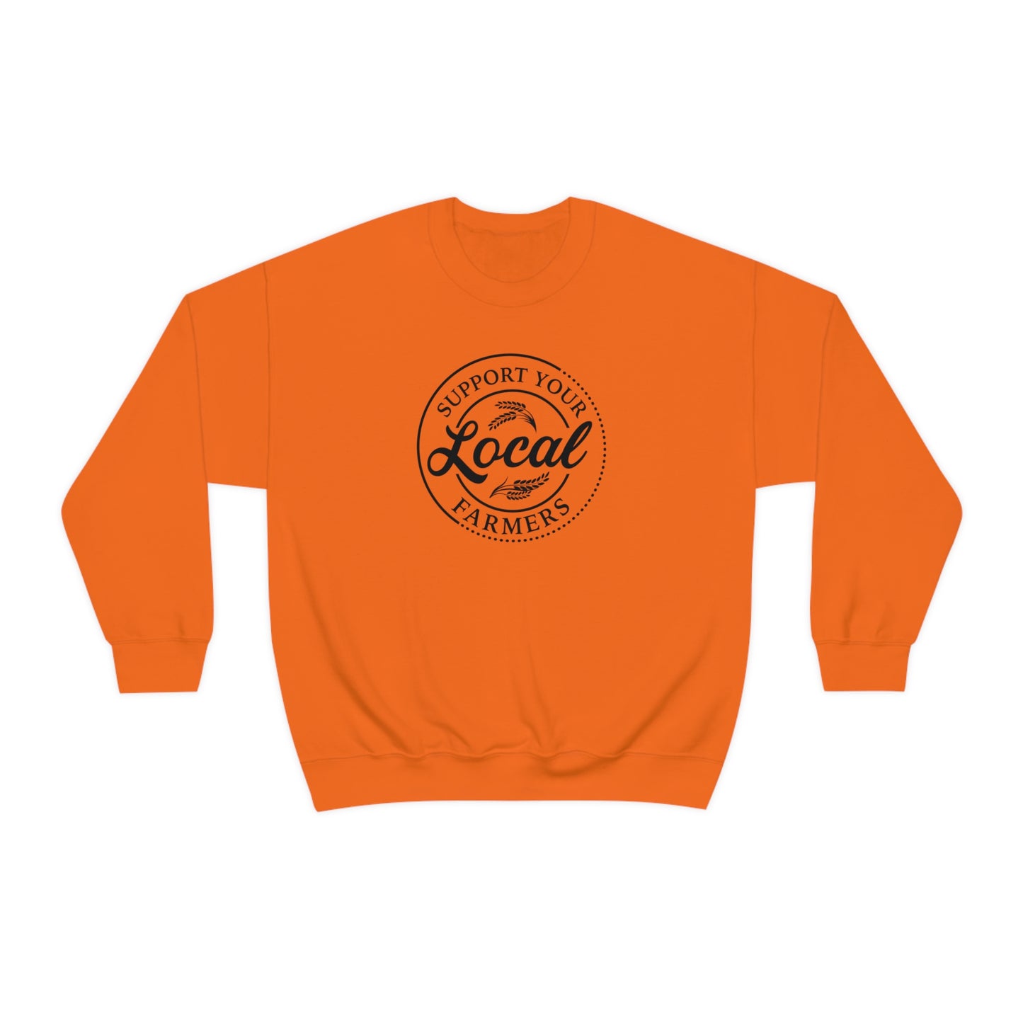 "Support Your Local Farmers" - Unisex Heavy Blend™ Crewneck Sweatshirt