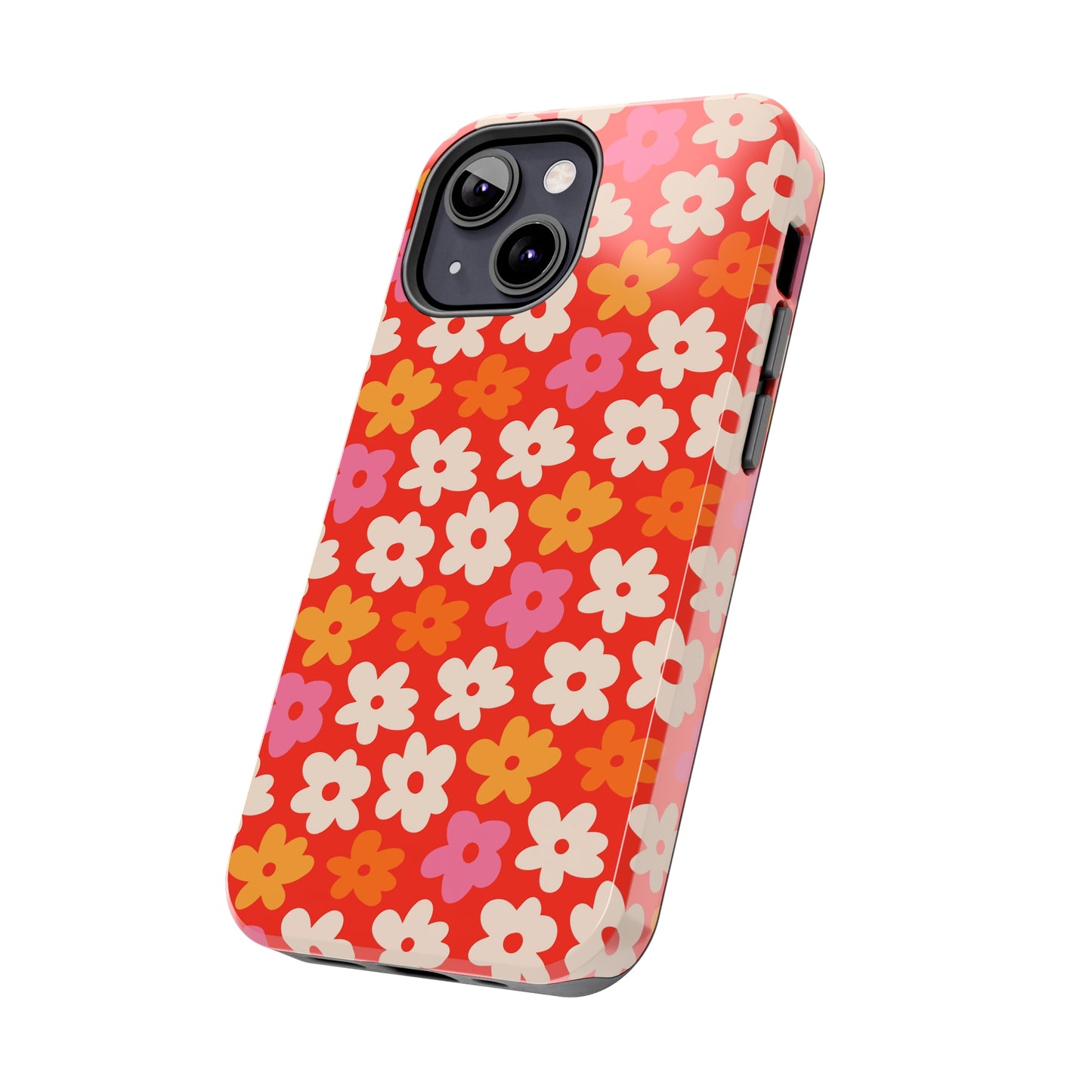 Flower Retro Tough Phone Cases