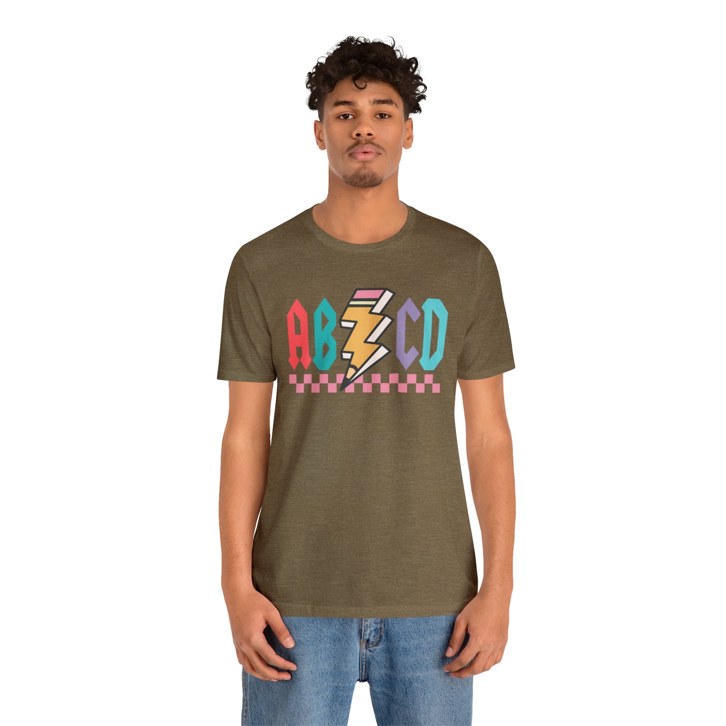 Vintage ABCD Teacher T-Shirt