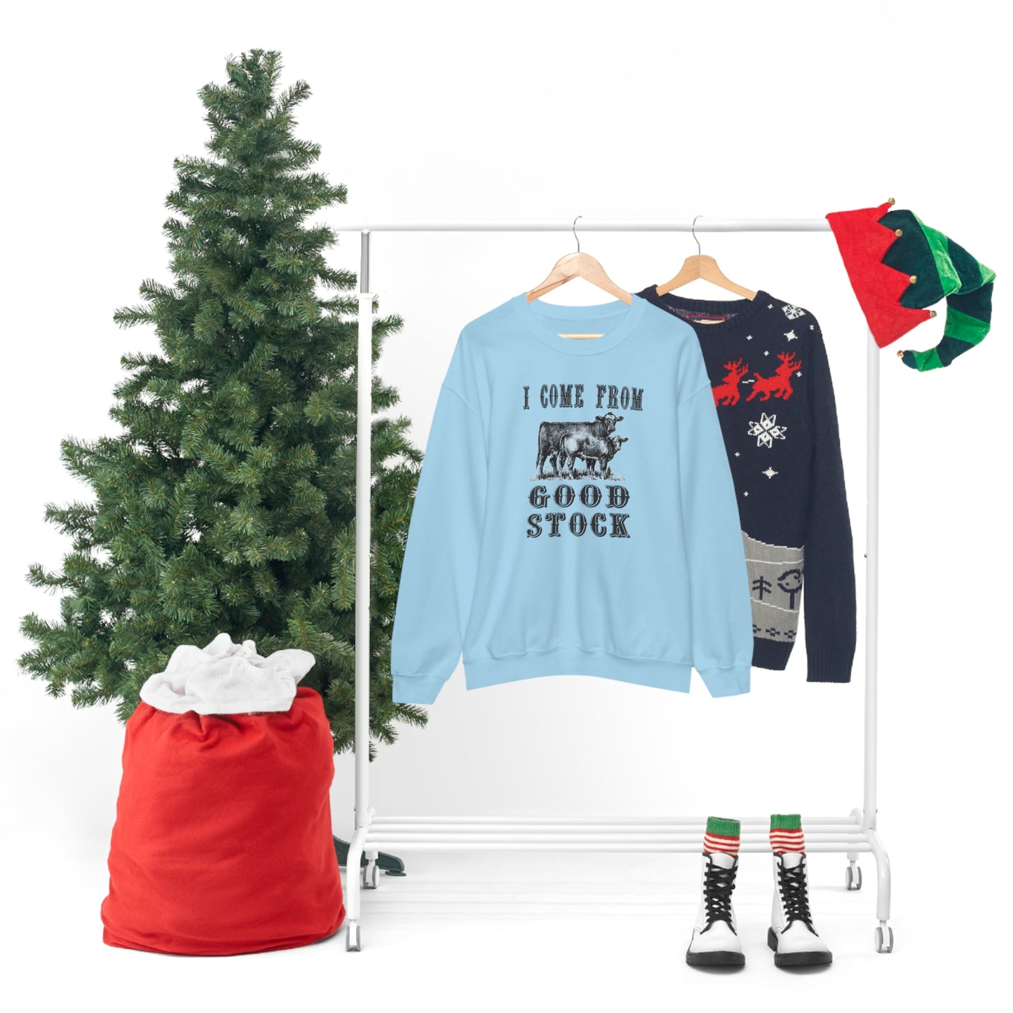 "I come from Good Stock" - Unisex Heavy Blend™ Crewneck Sweatshirt