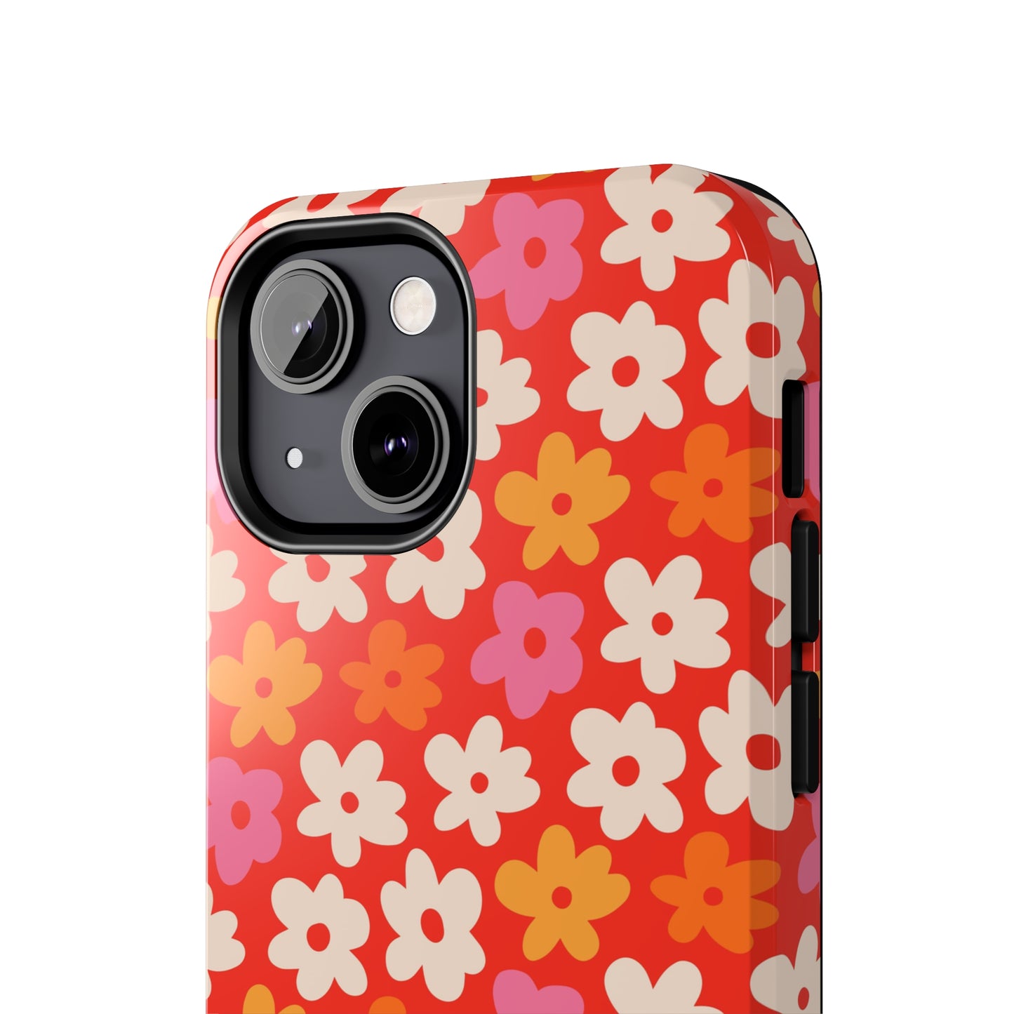 Flower Retro Tough Phone Cases