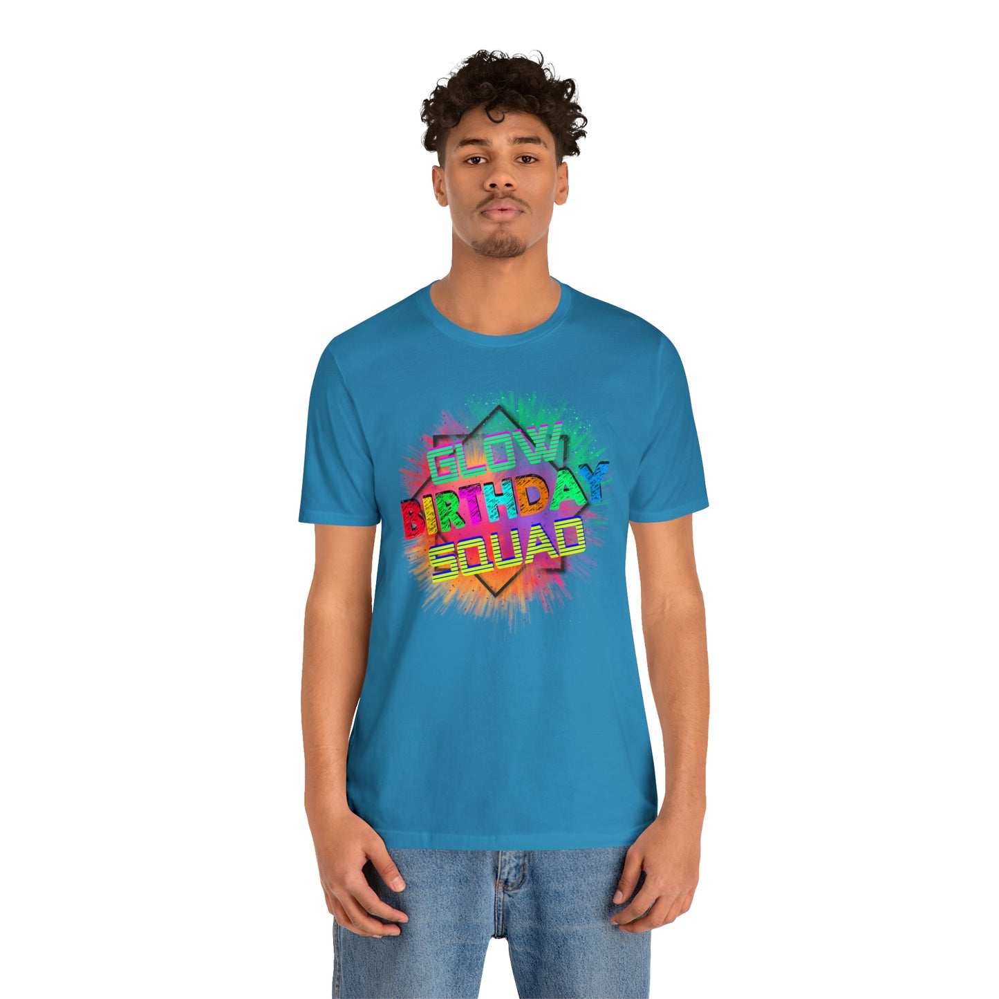 Glow Birthday Squad T-Shirt