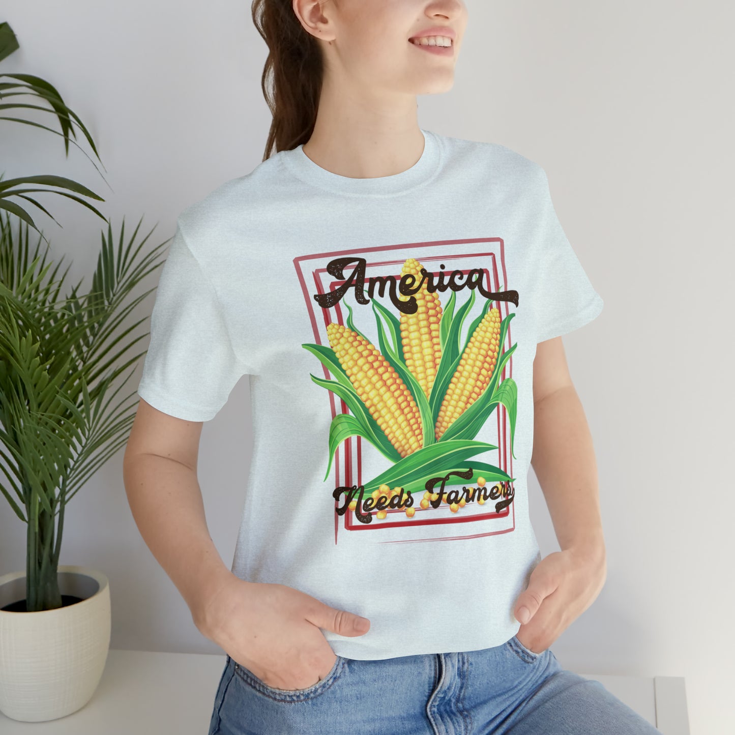 America Needs Farmers Unisex Jersey Short Sleeve Tee