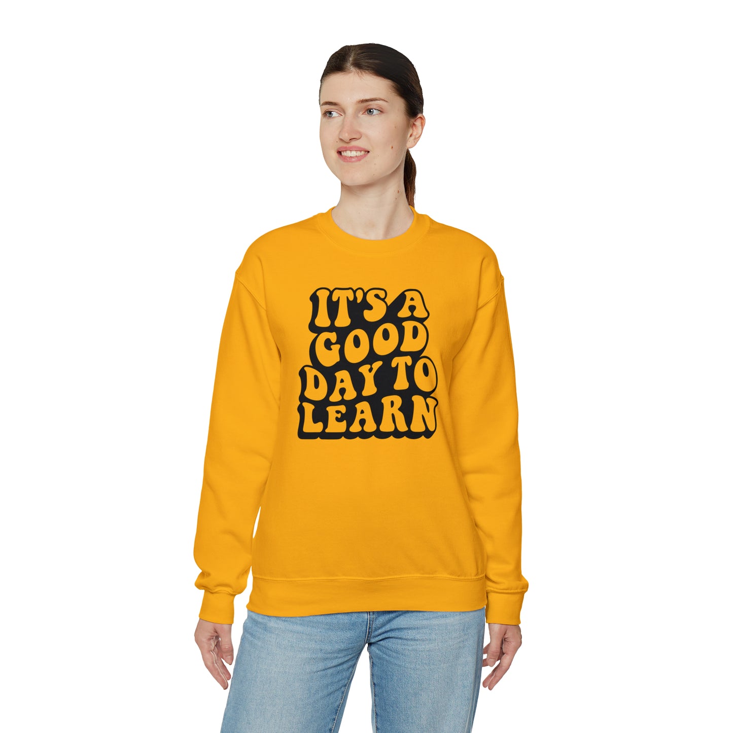 It's a Good Day to Learn Unisex Heavy Blend™ Crewneck Sweatshirt