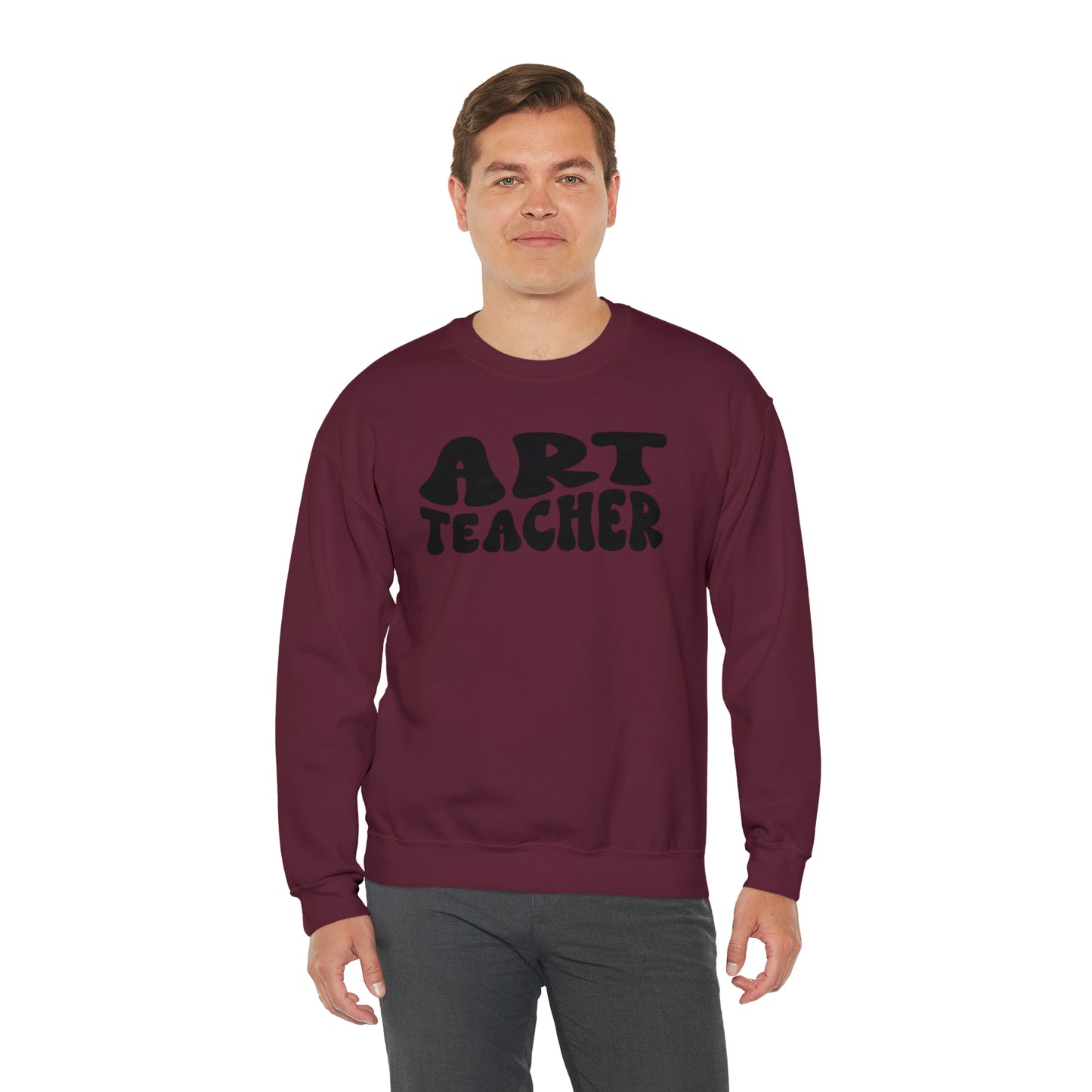 Art Teacher Heavyweight Crewneck Sweatshirt