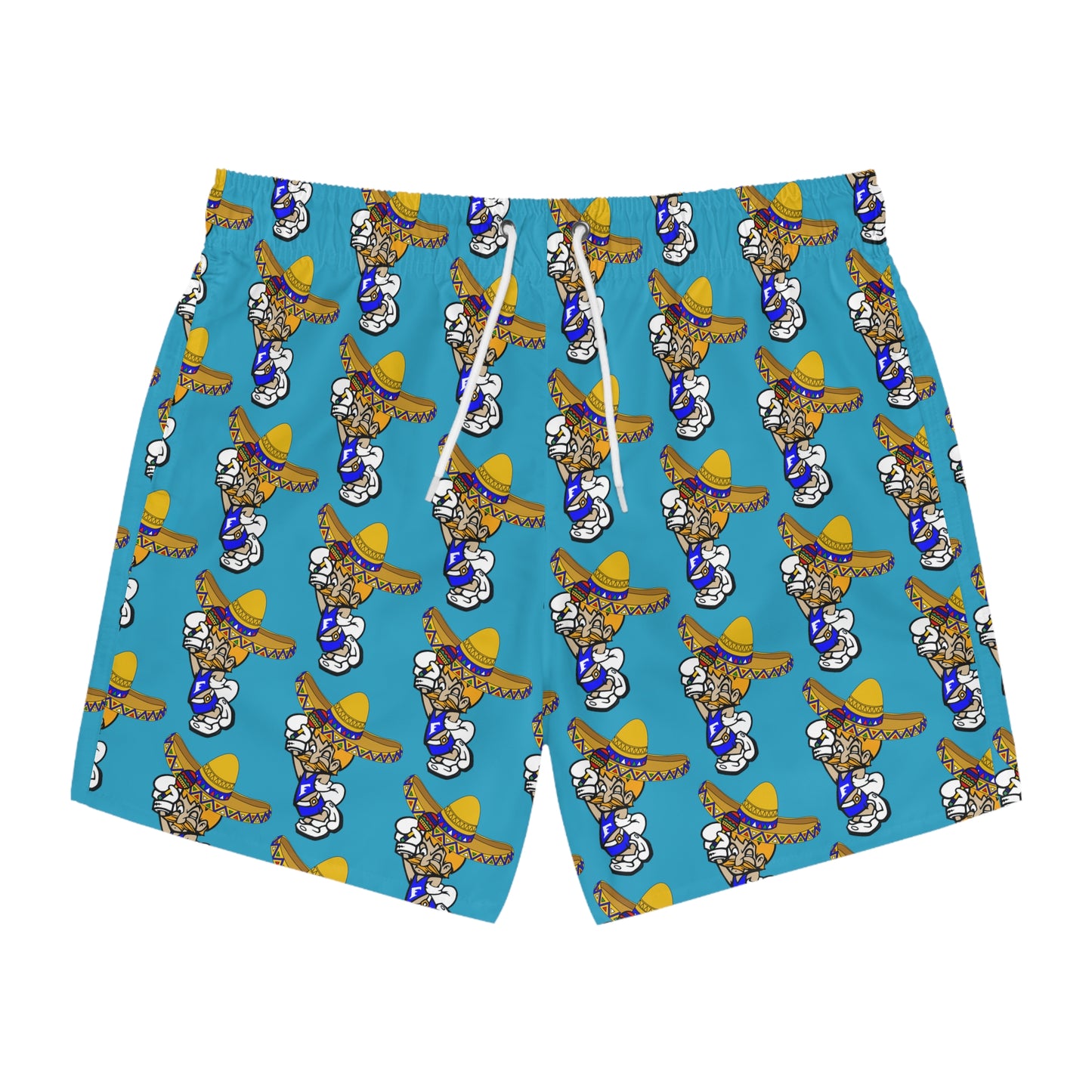 Sombrero Midget Swim Trunks - Turquoise