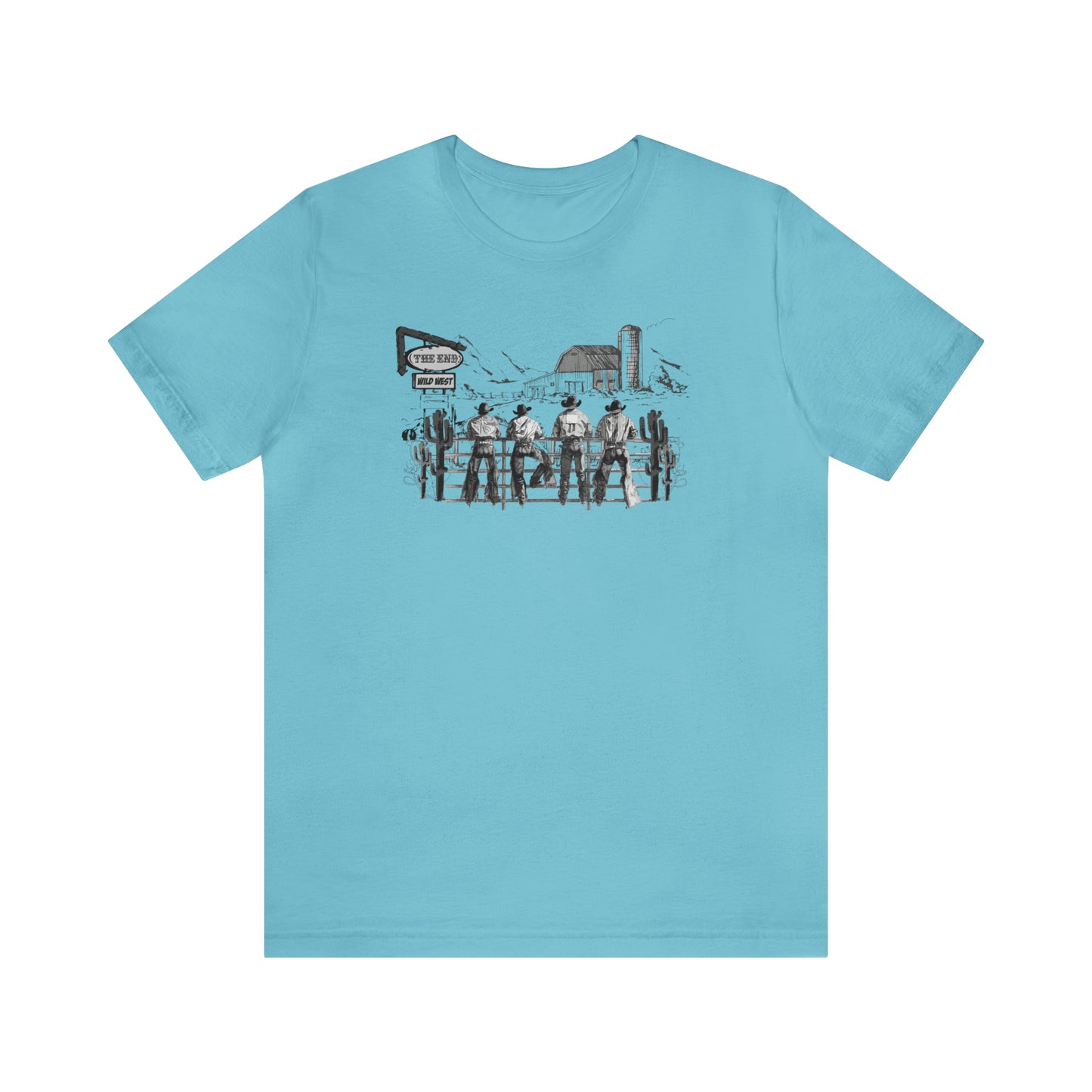 "Rodeo Cowboys" Unisex Jersey Short Sleeve Tee