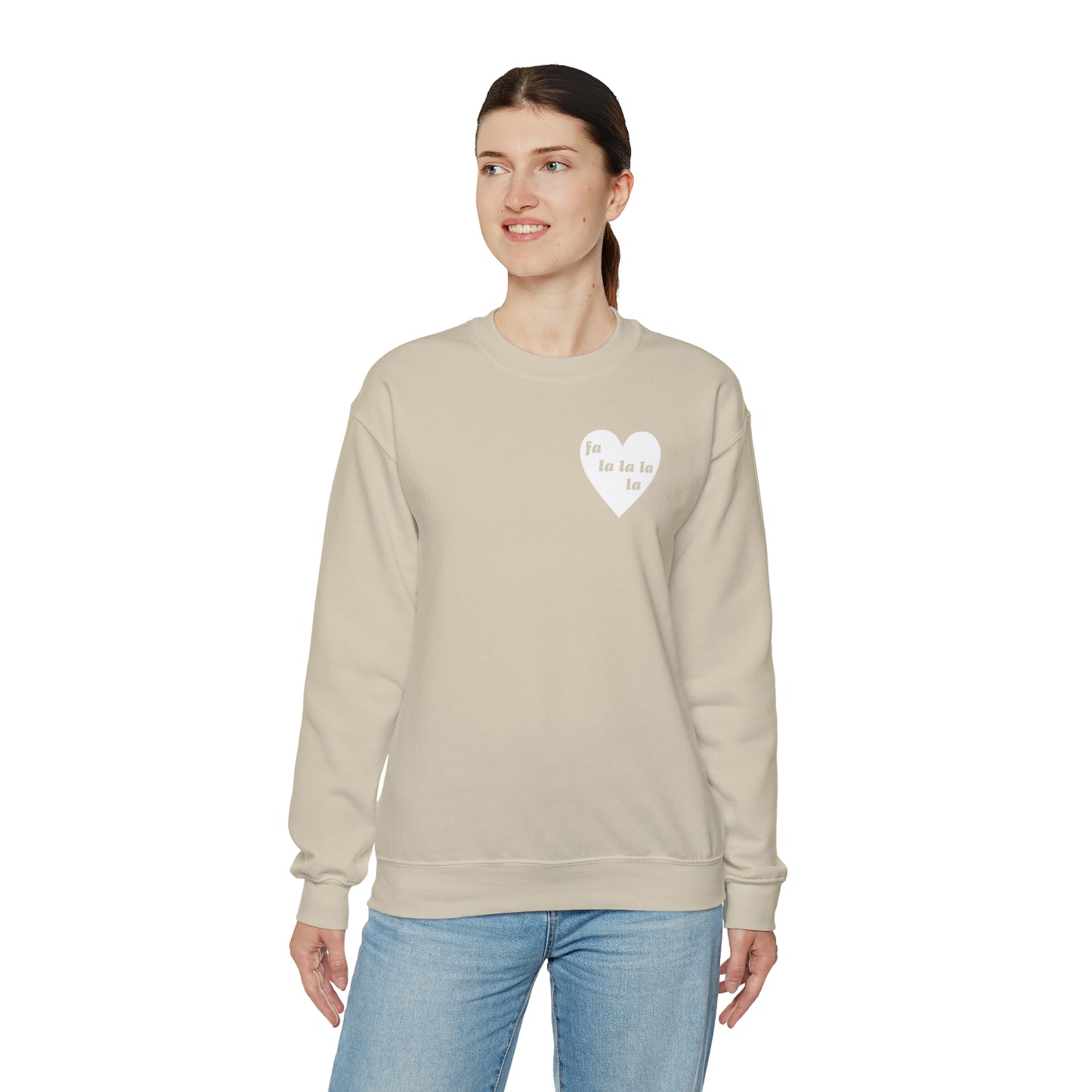 Vintage 'Tis the Season to Be Jolly Heavyweight Crewneck Sweatshirt