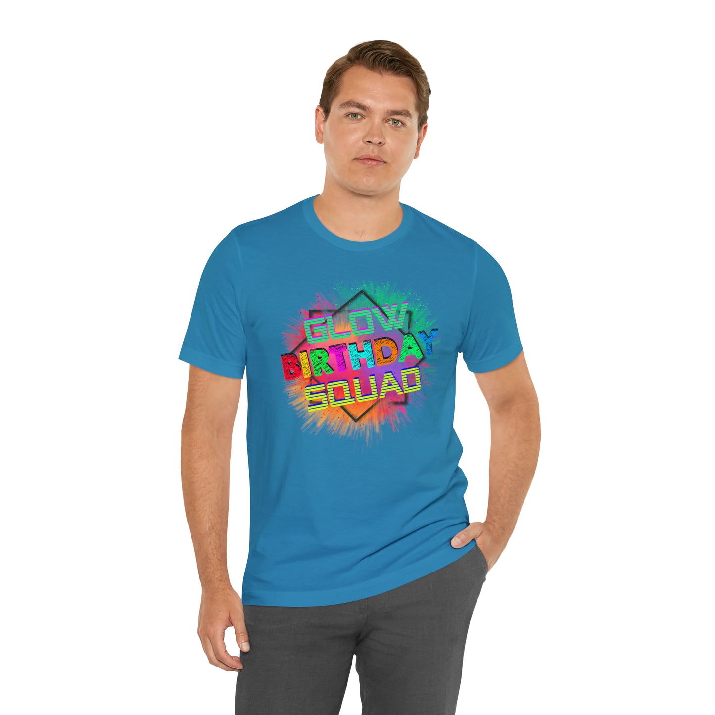 Glow Birthday Squad T-Shirt