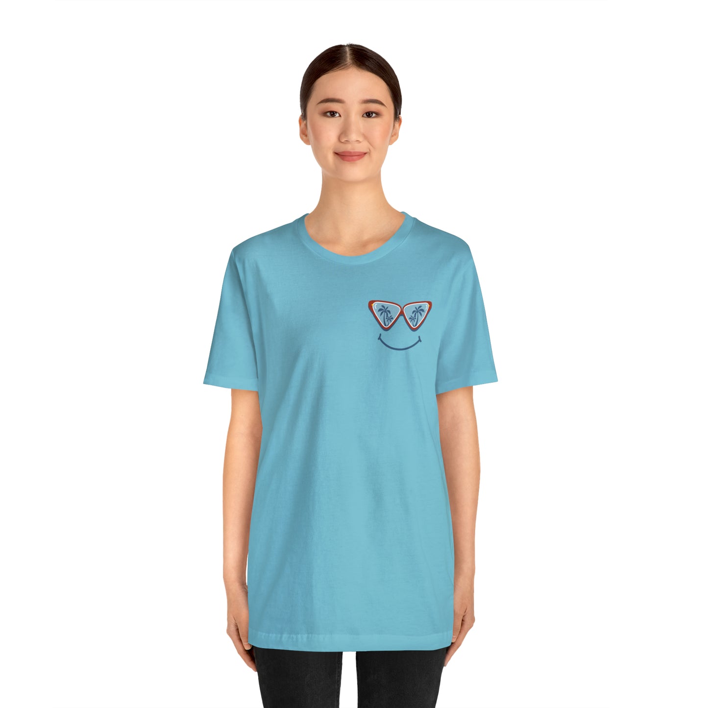 "Teacher on Summer Break Era" (Front and Back Design) Unisex Jersey Short Sleeve Tee