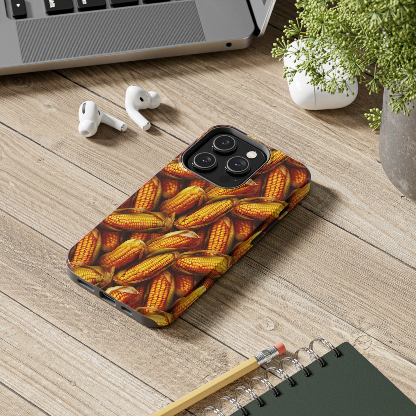 Grain/ Field Corn Pattern Farmer Tough Phone Cases