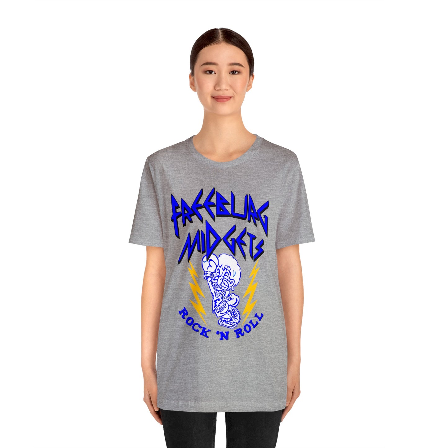 Freeburg Midgets Rock and Roll Bella Jersey Short Sleeve Tee (Unisex)