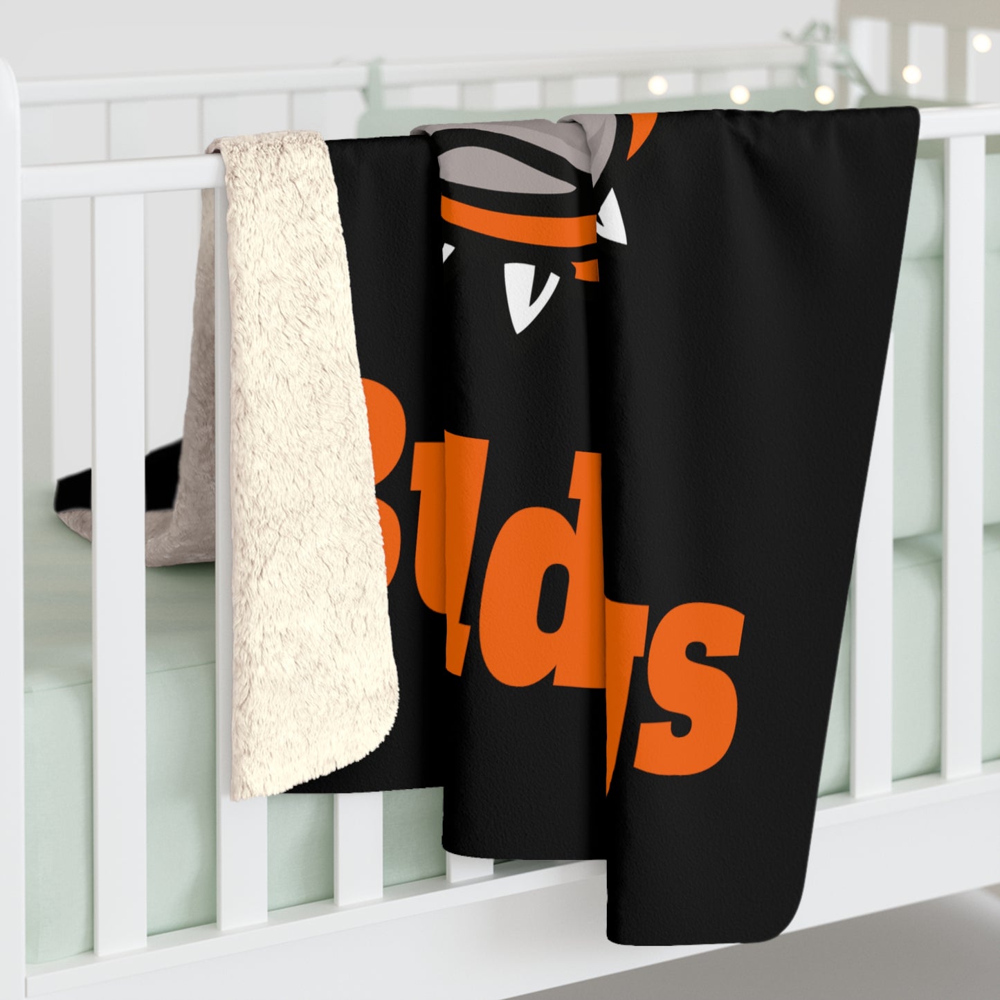Osceola Bulldogs Sherpa Fleece Blanket