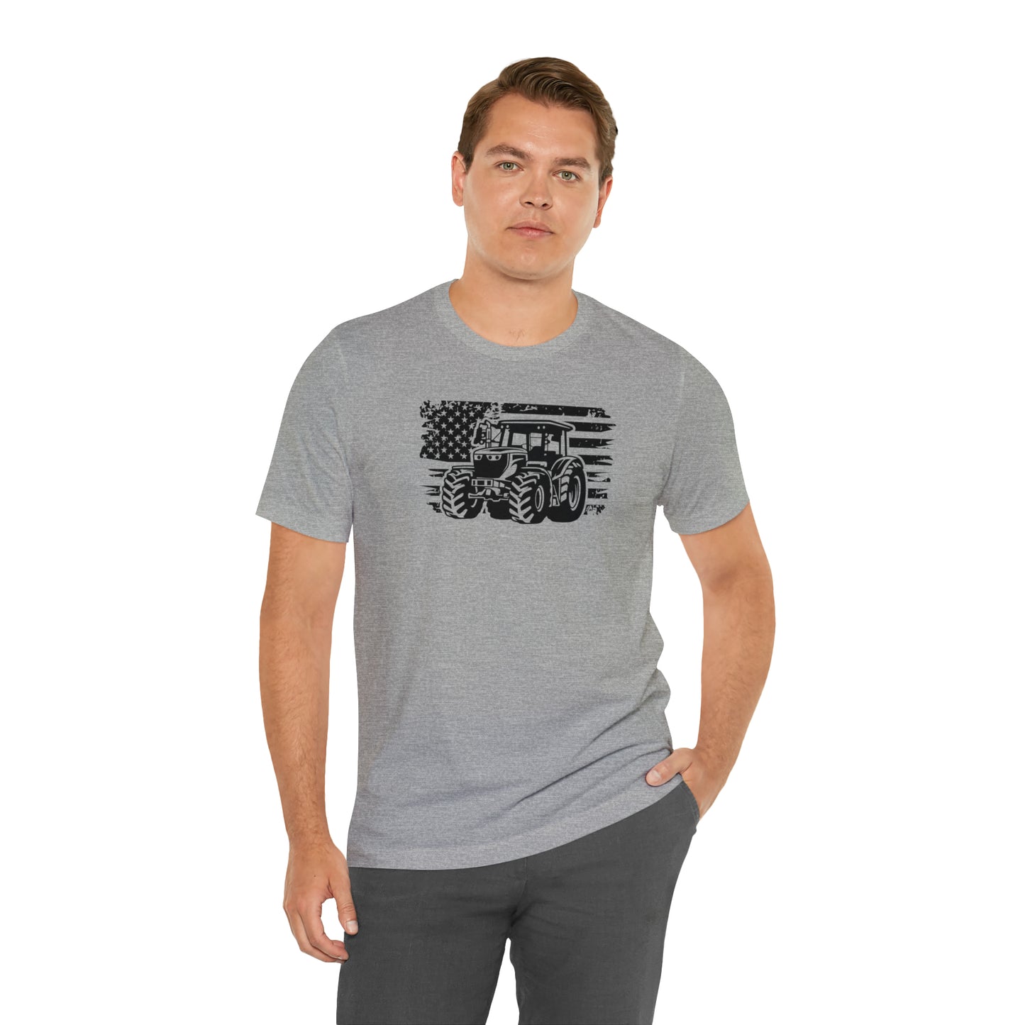 "American Tractor" Unisex Jersey Short Sleeve Tee