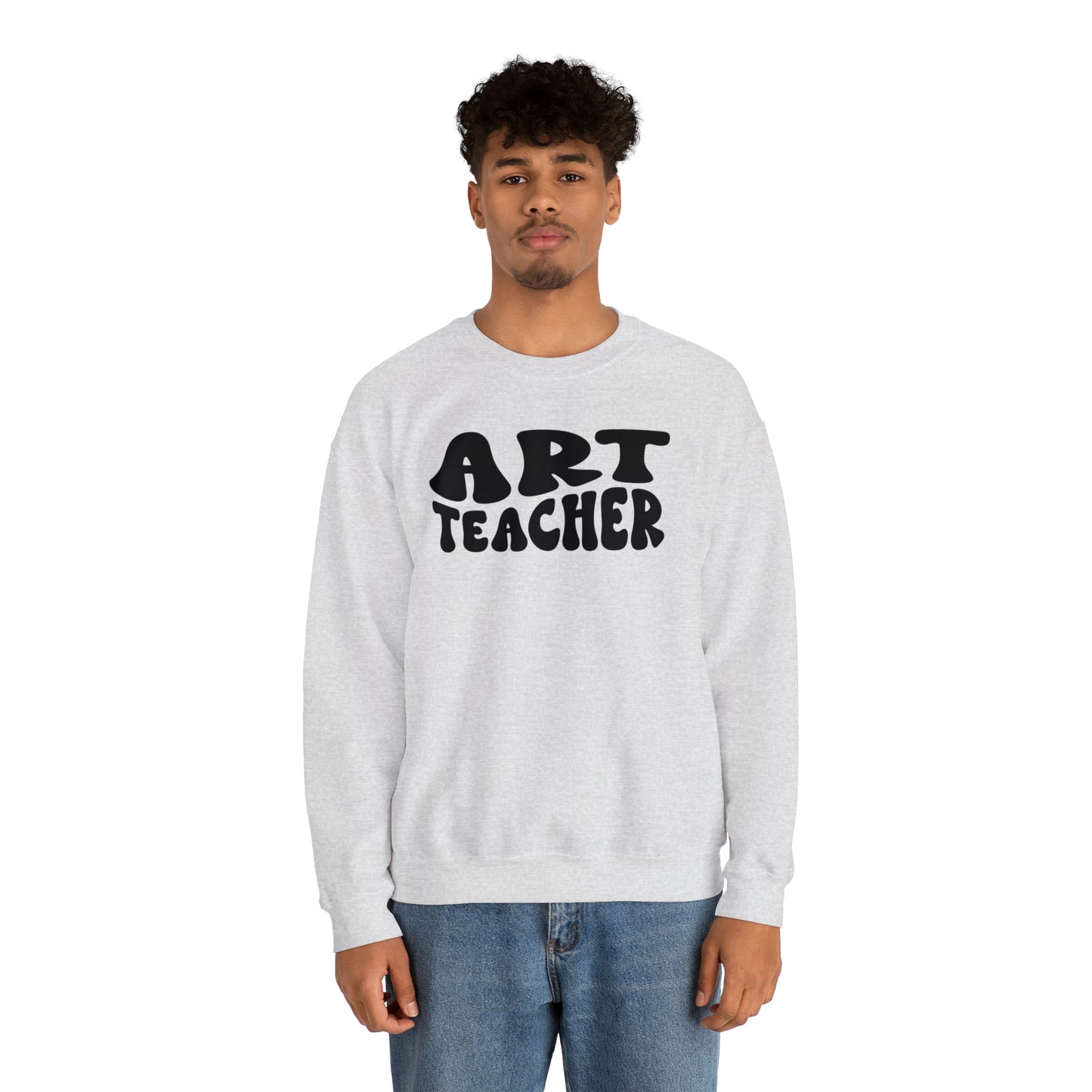 Art Teacher Heavyweight Crewneck Sweatshirt