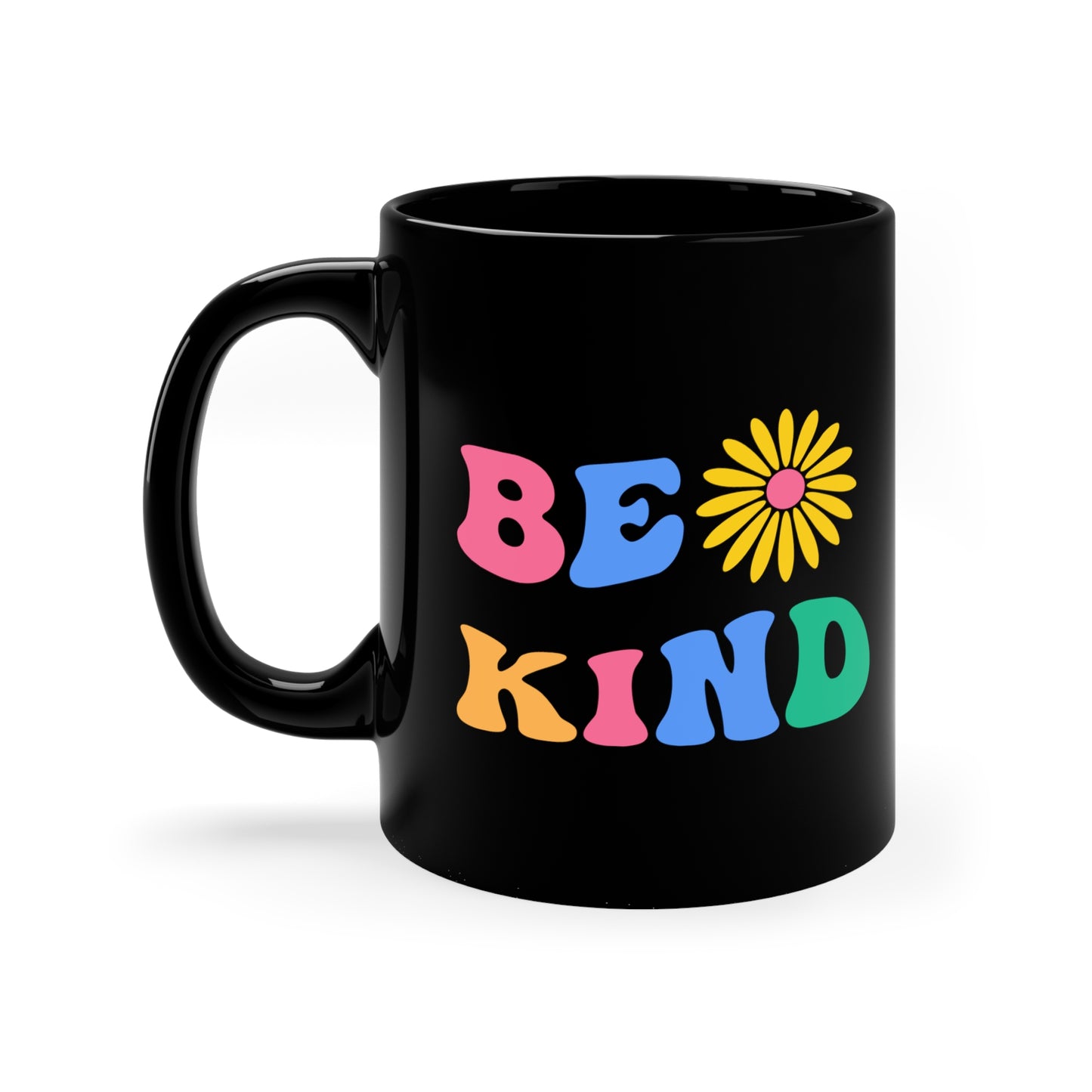 Be Kind 11oz Black Mug