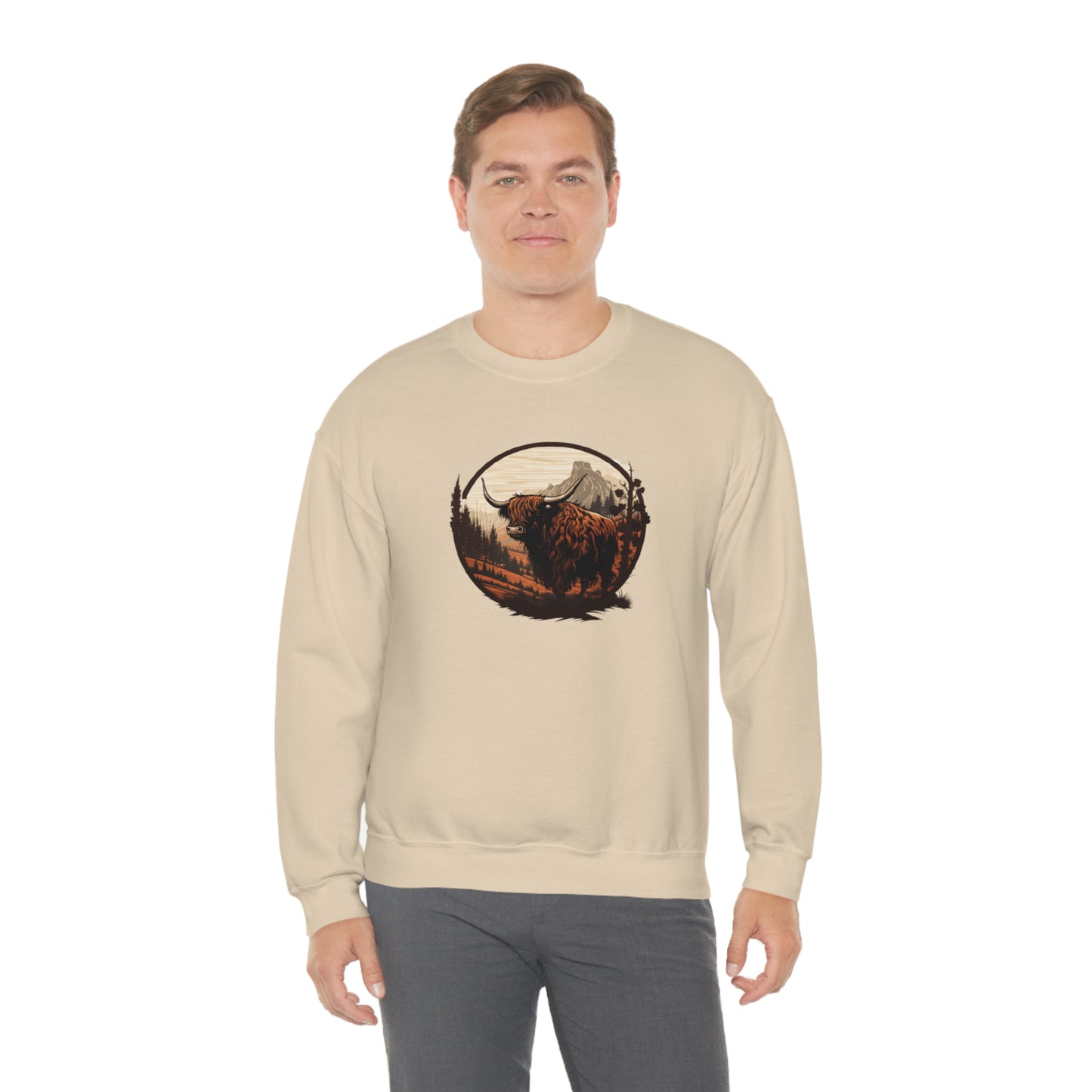 Vintage Buffalo Unisex Heavy Blend™ Crewneck Sweatshirt
