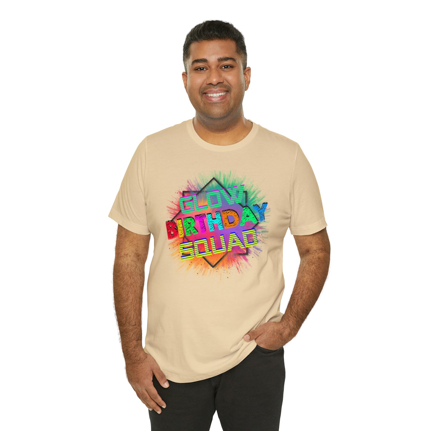 Glow Birthday Squad T-Shirt
