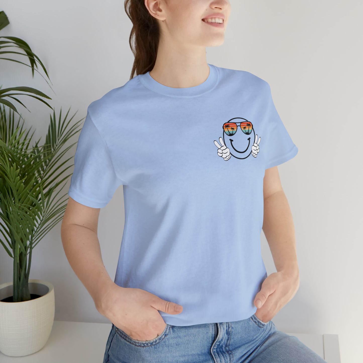 "Schools Out for Summer" (Front and Back Design) Unisex Jersey Short Sleeve Tee