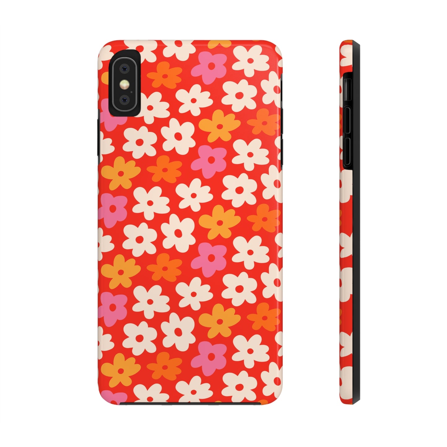 Flower Retro Tough Phone Cases