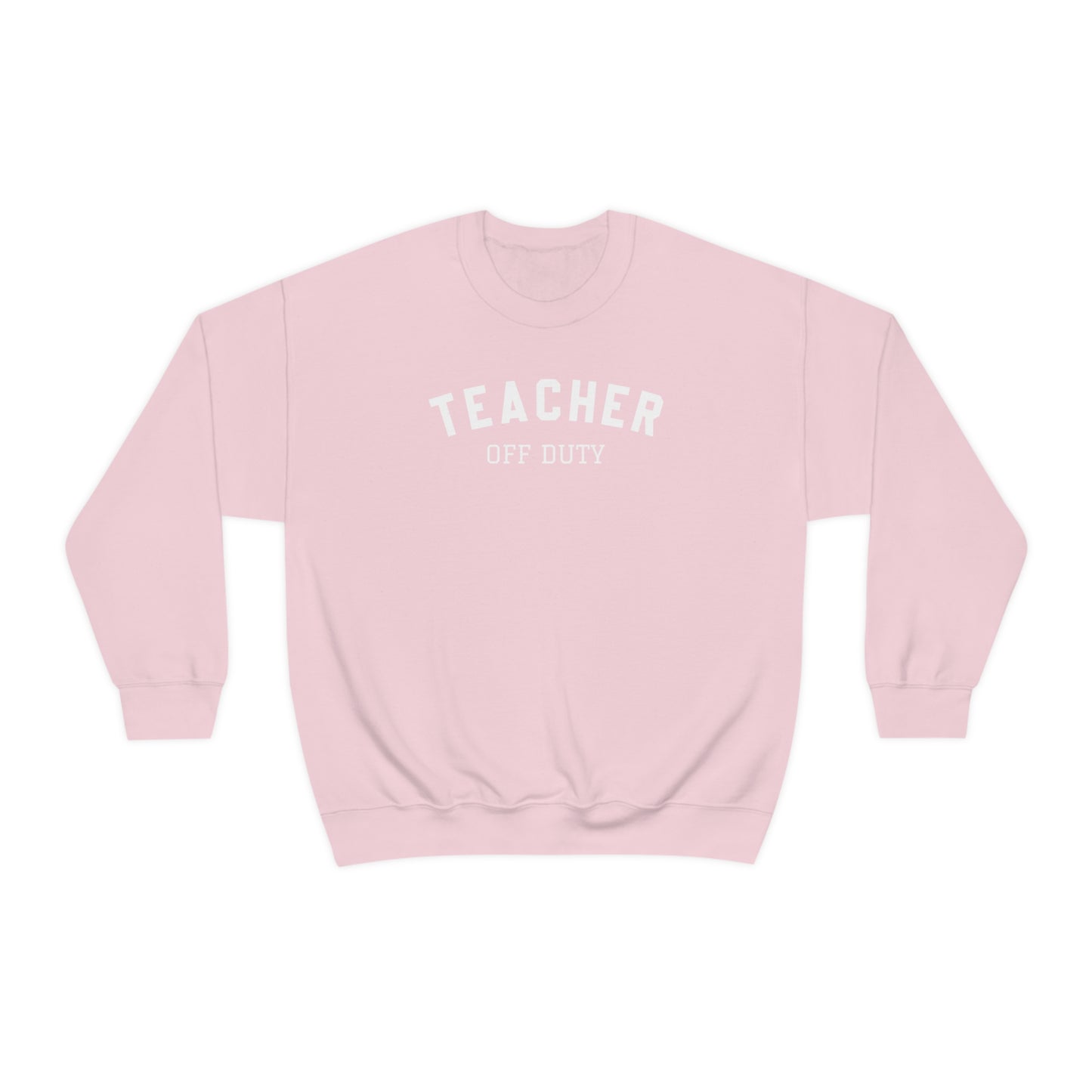 "Teacher Off-Duty" - Unisex Heavy Blend™ Crewneck Sweatshirt