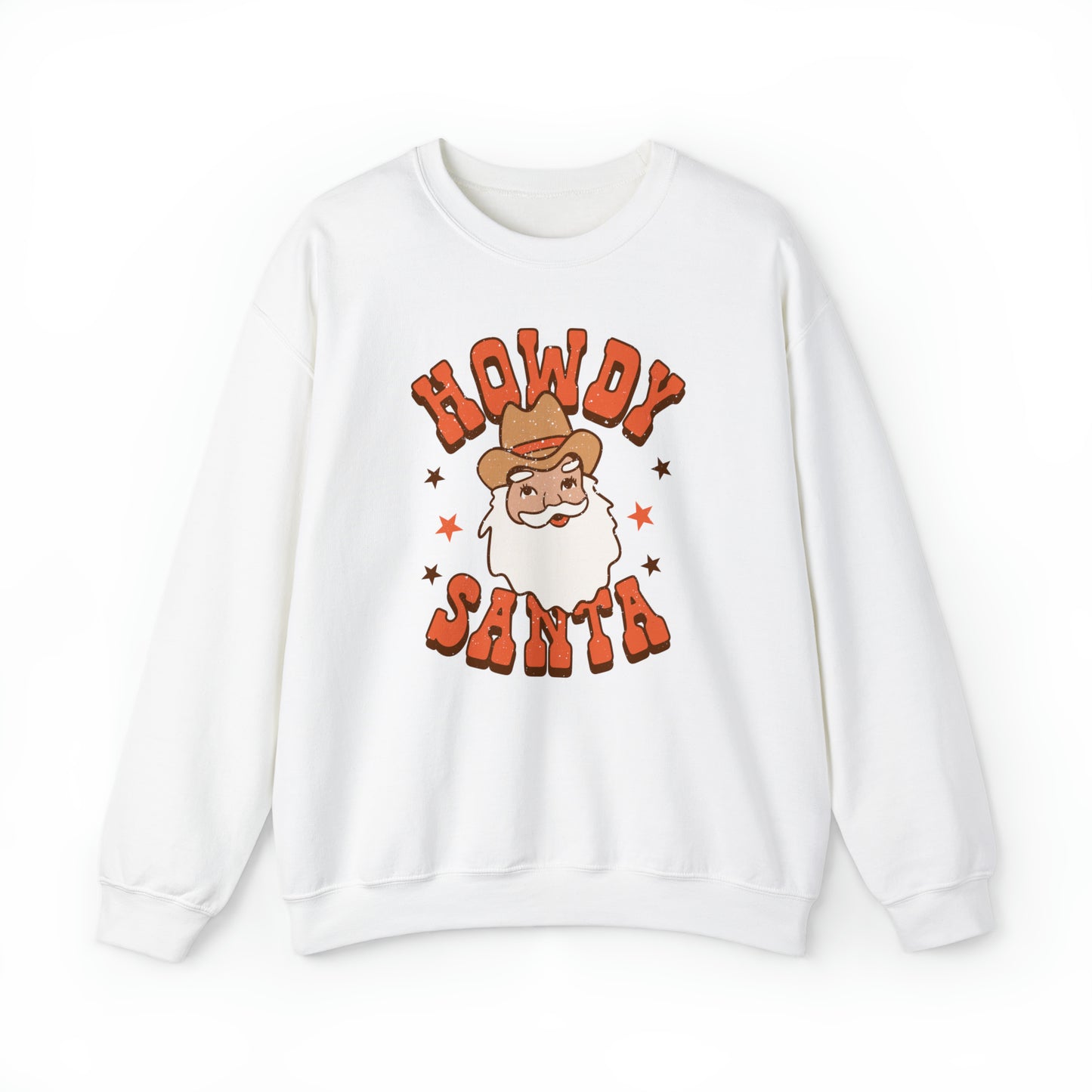 Howdy Santa Heavyweight Crewneck Sweatshirt
