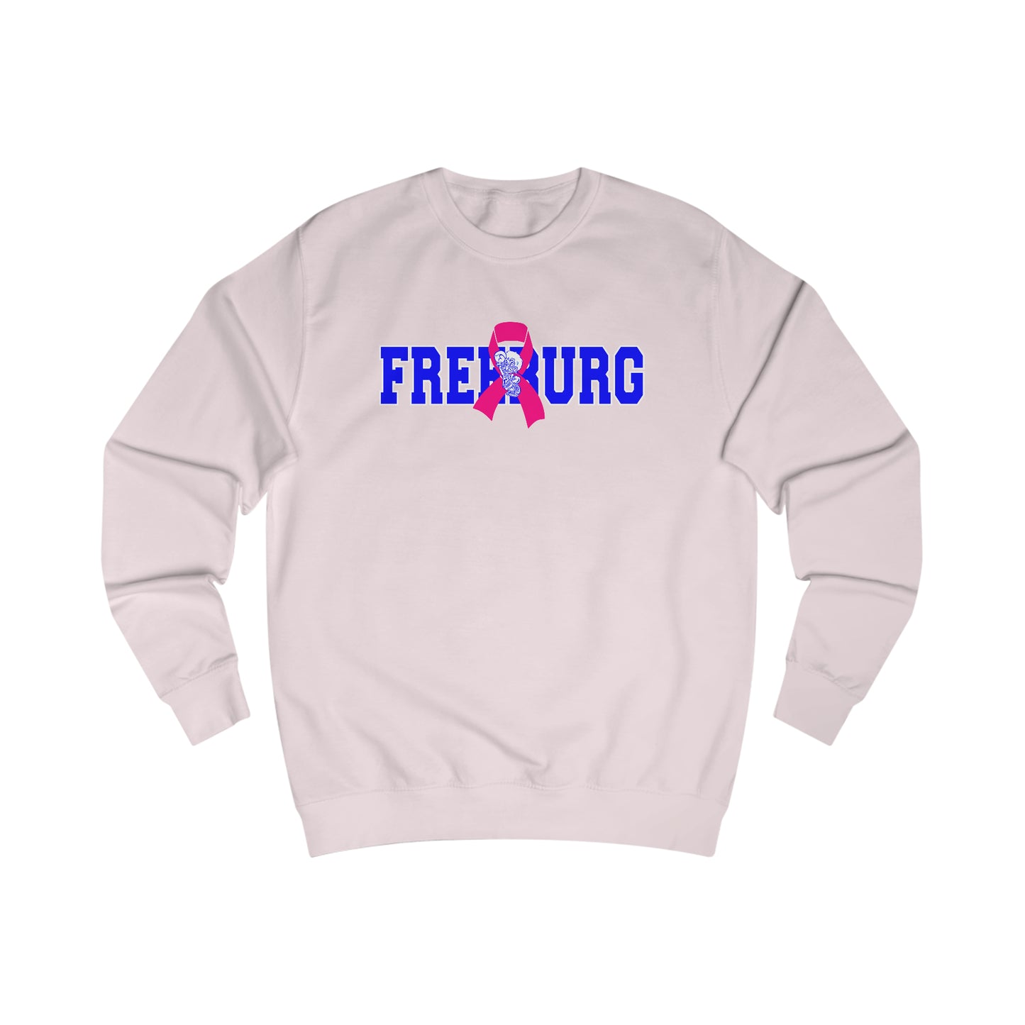 Freeburg Midgets Pink Ribbon Unisex Heavy Blend Crewneck Sweatshirt