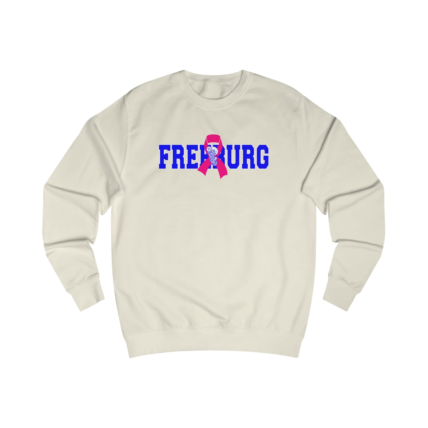 Freeburg Midgets Pink Ribbon Unisex Heavy Blend Crewneck Sweatshirt