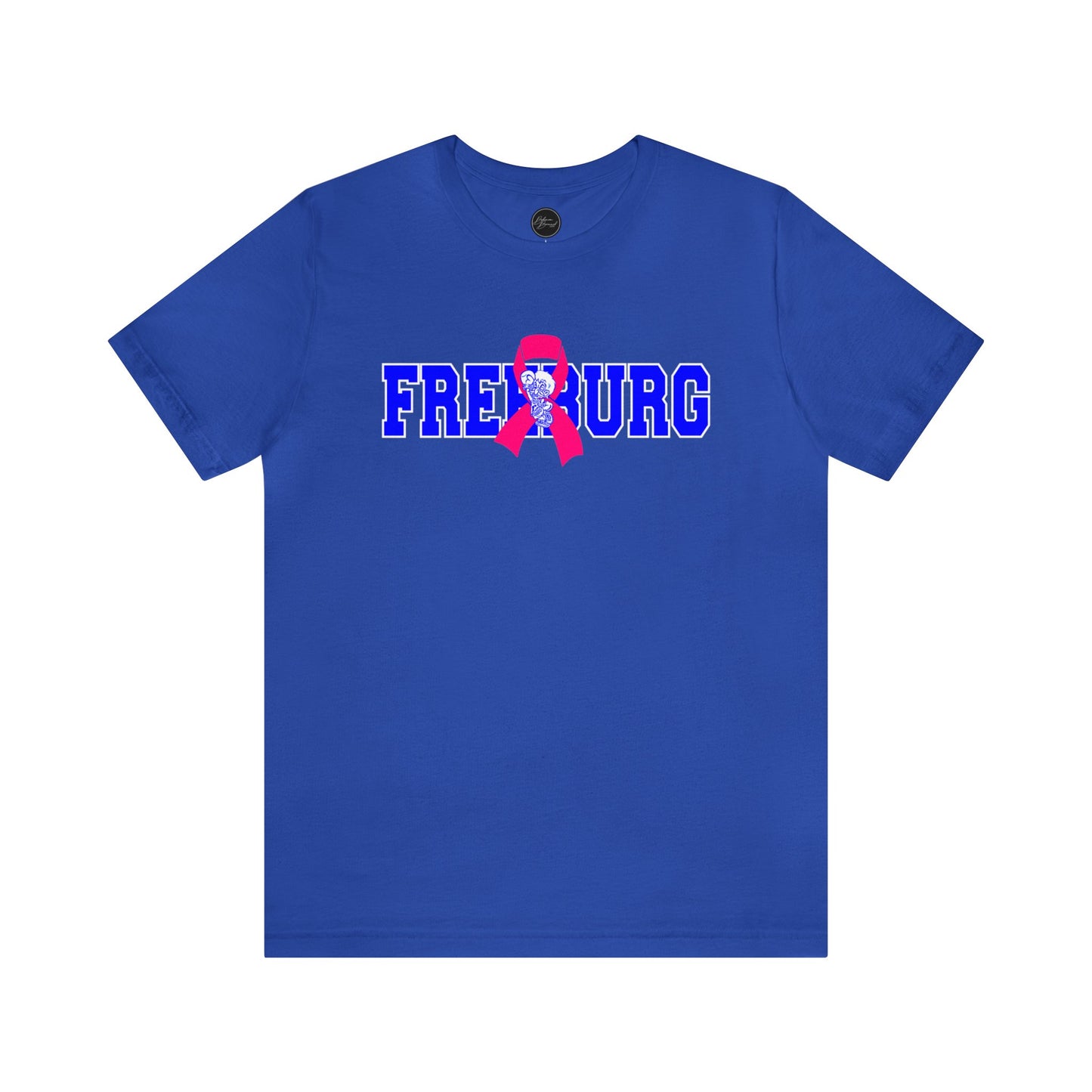 Freeburg Midgets Pink Ribbon Bella Jersey Short Sleeve Tee (Unisex)