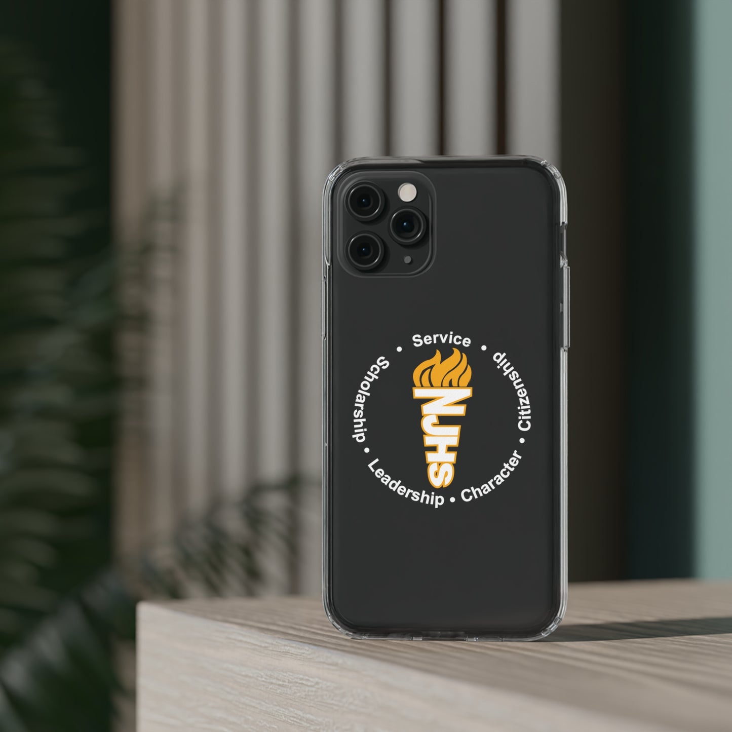 NJHS National Junior Honor Society Clear Phone Cases