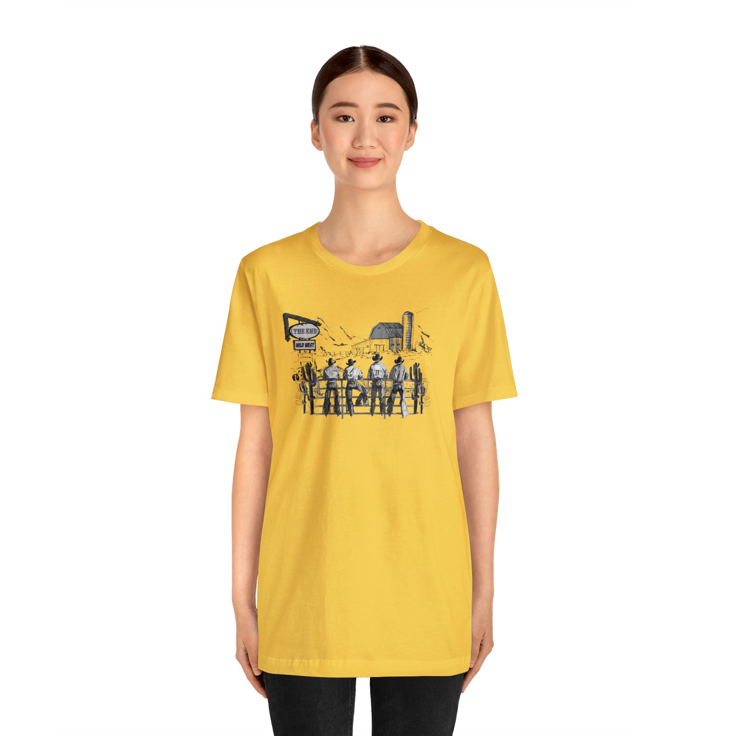 "Rodeo Cowboys" Unisex Jersey Short Sleeve Tee