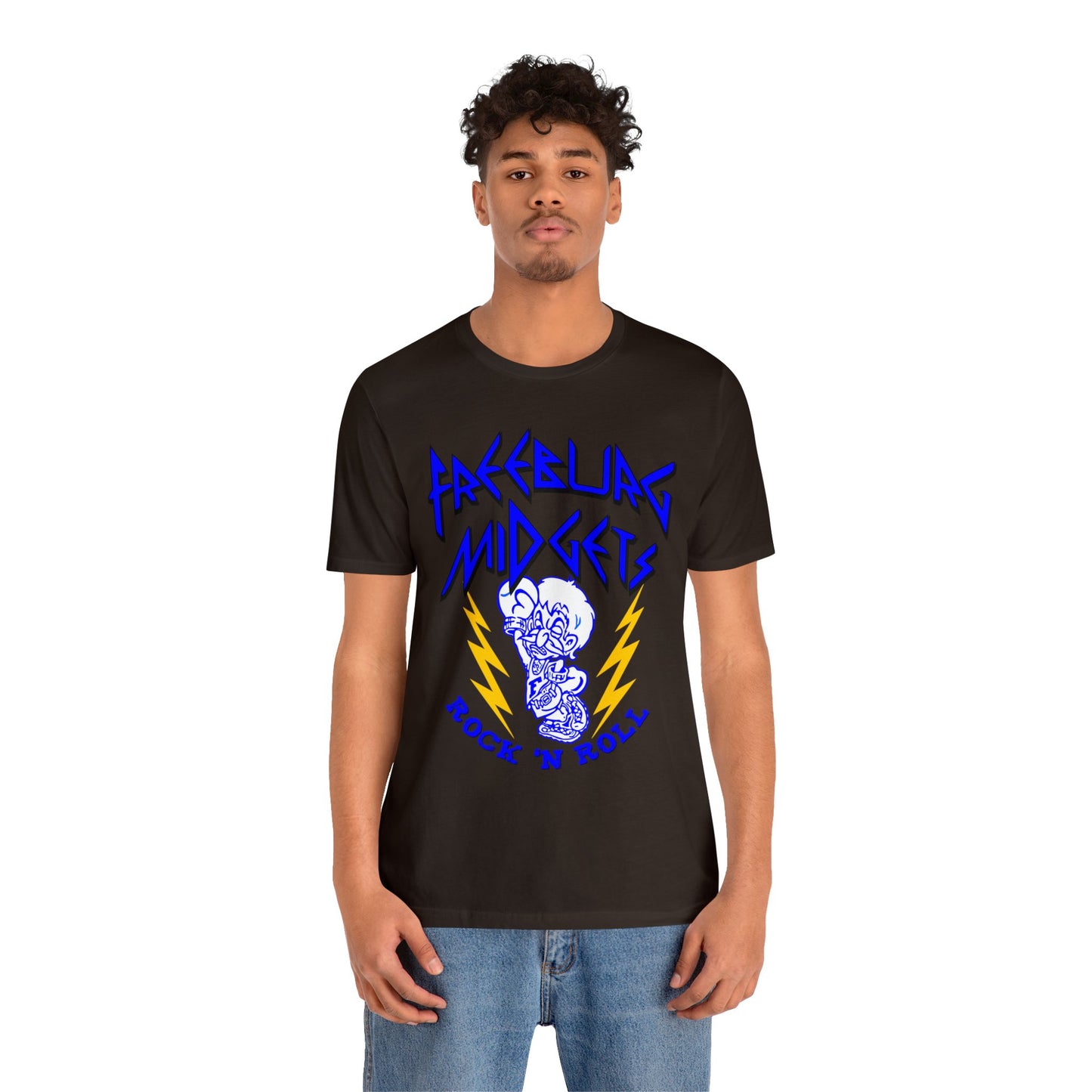 Freeburg Midgets Rock and Roll Bella Jersey Short Sleeve Tee (Unisex)
