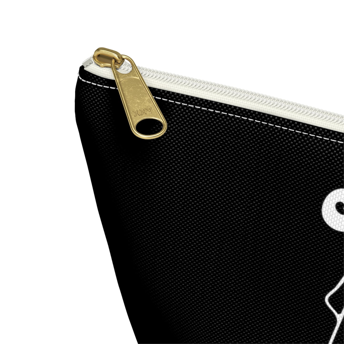 Halloween Ghost Malone Design Accessory Pouch w T-bottom - Black