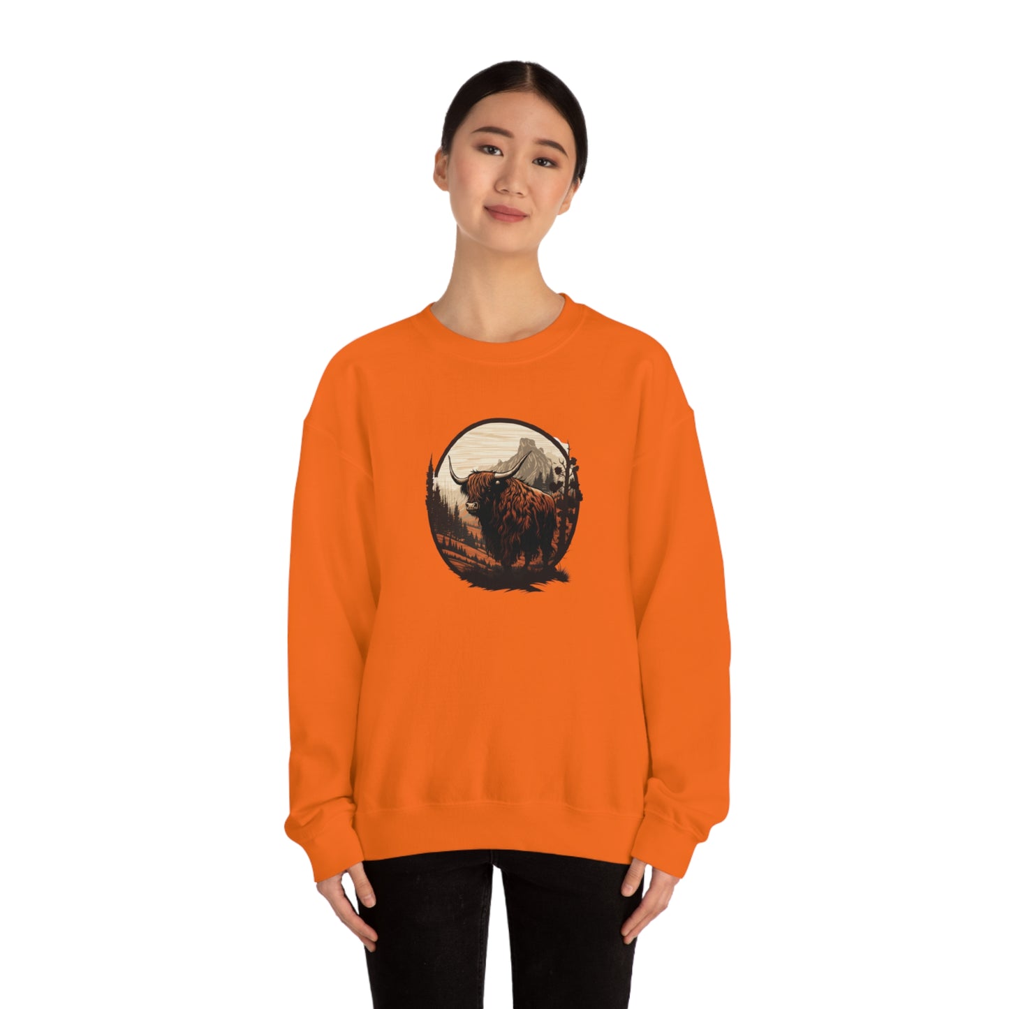Vintage Buffalo Unisex Heavy Blend™ Crewneck Sweatshirt