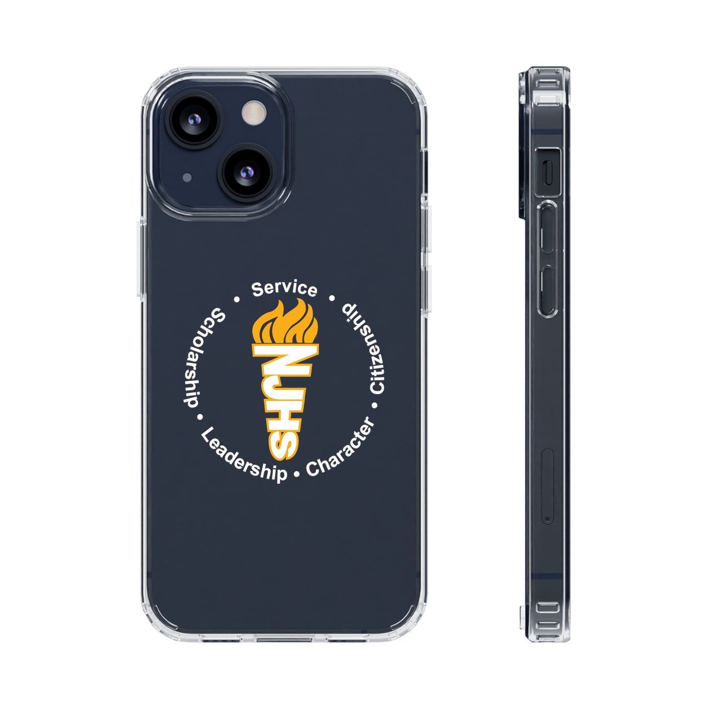 NJHS National Junior Honor Society Clear Phone Cases