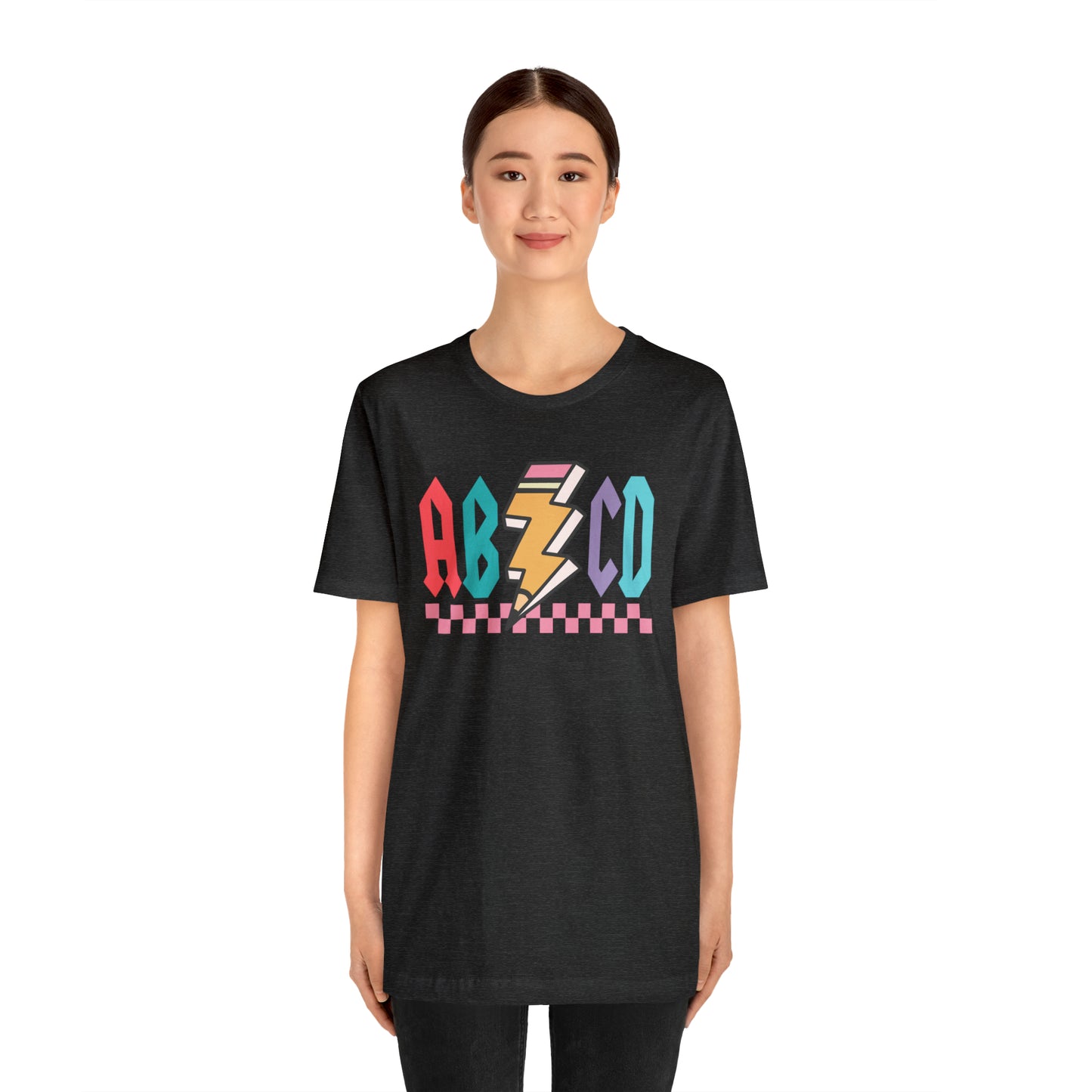 Vintage ABCD Teacher T-Shirt