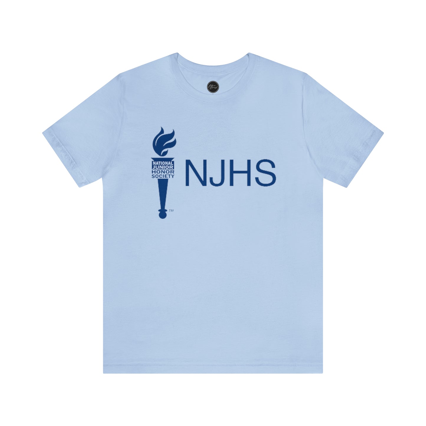NJHS National Junior Honor Society Torch Bella Jersey Short Sleeve Tee (Unisex)