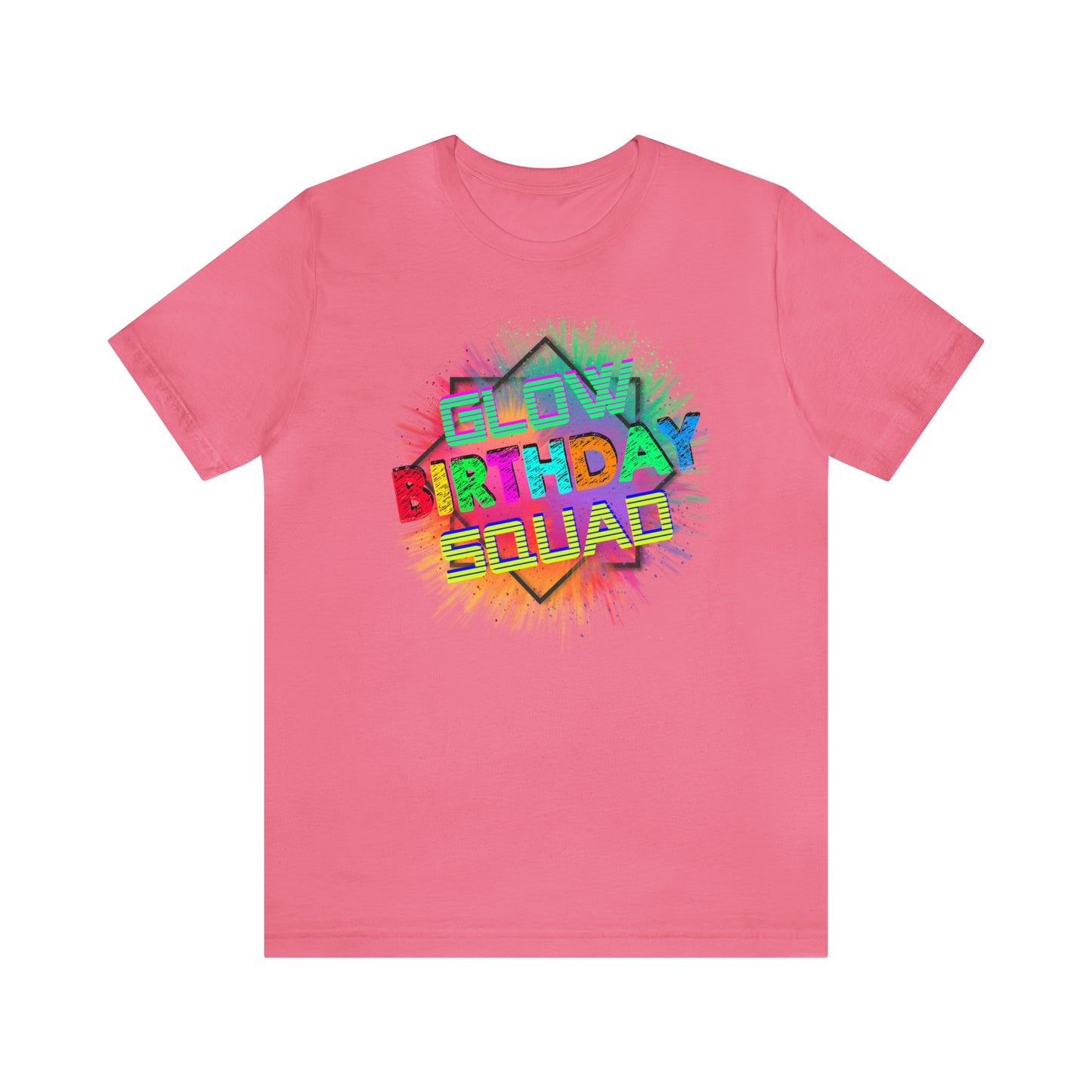 Glow Birthday Squad T-Shirt