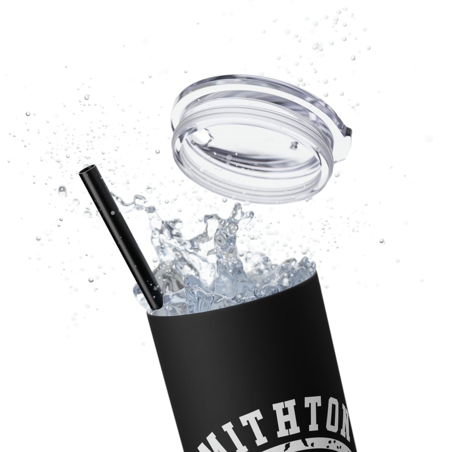 Smithton Cougars Skinny Tumbler with Straw, 20oz