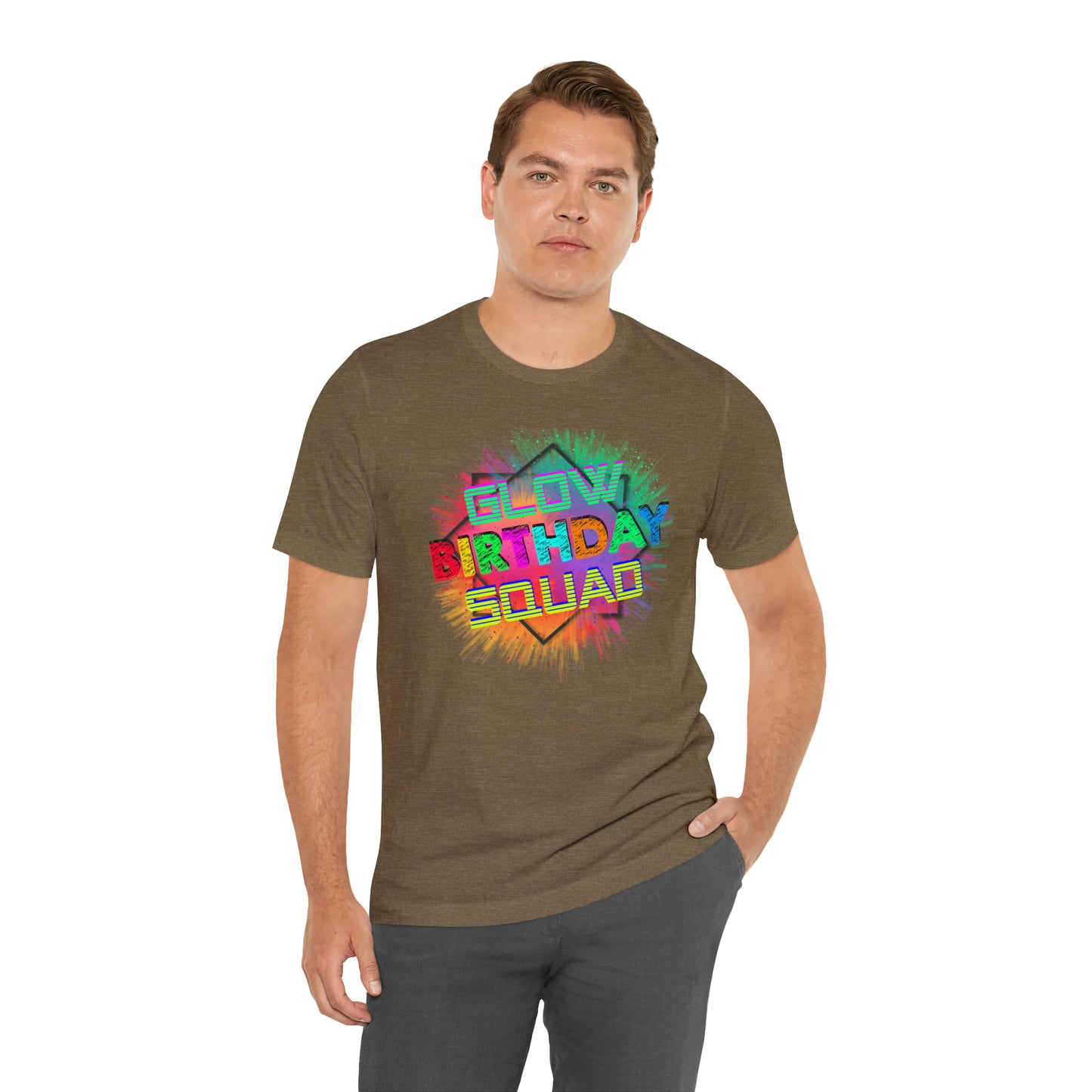 Glow Birthday Squad T-Shirt