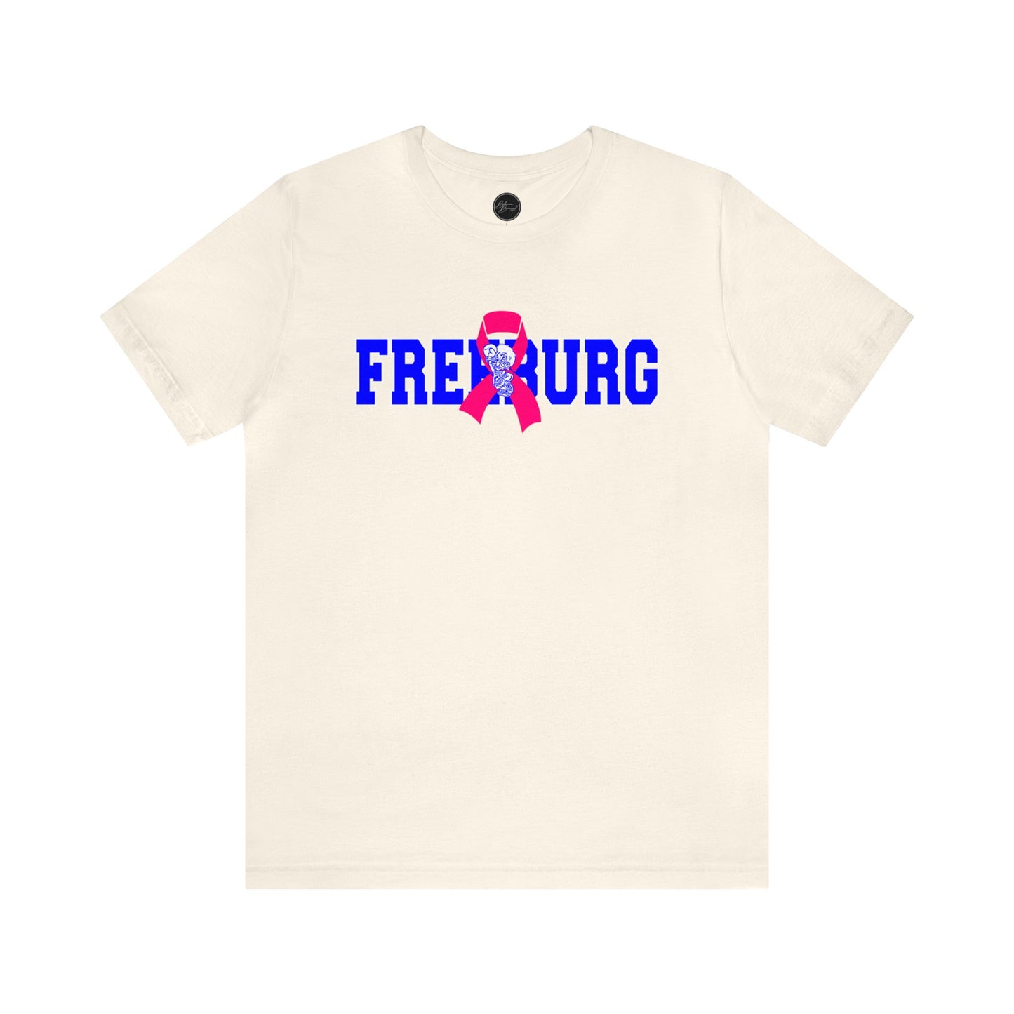 Freeburg Midgets Pink Ribbon Bella Jersey Short Sleeve Tee (Unisex)