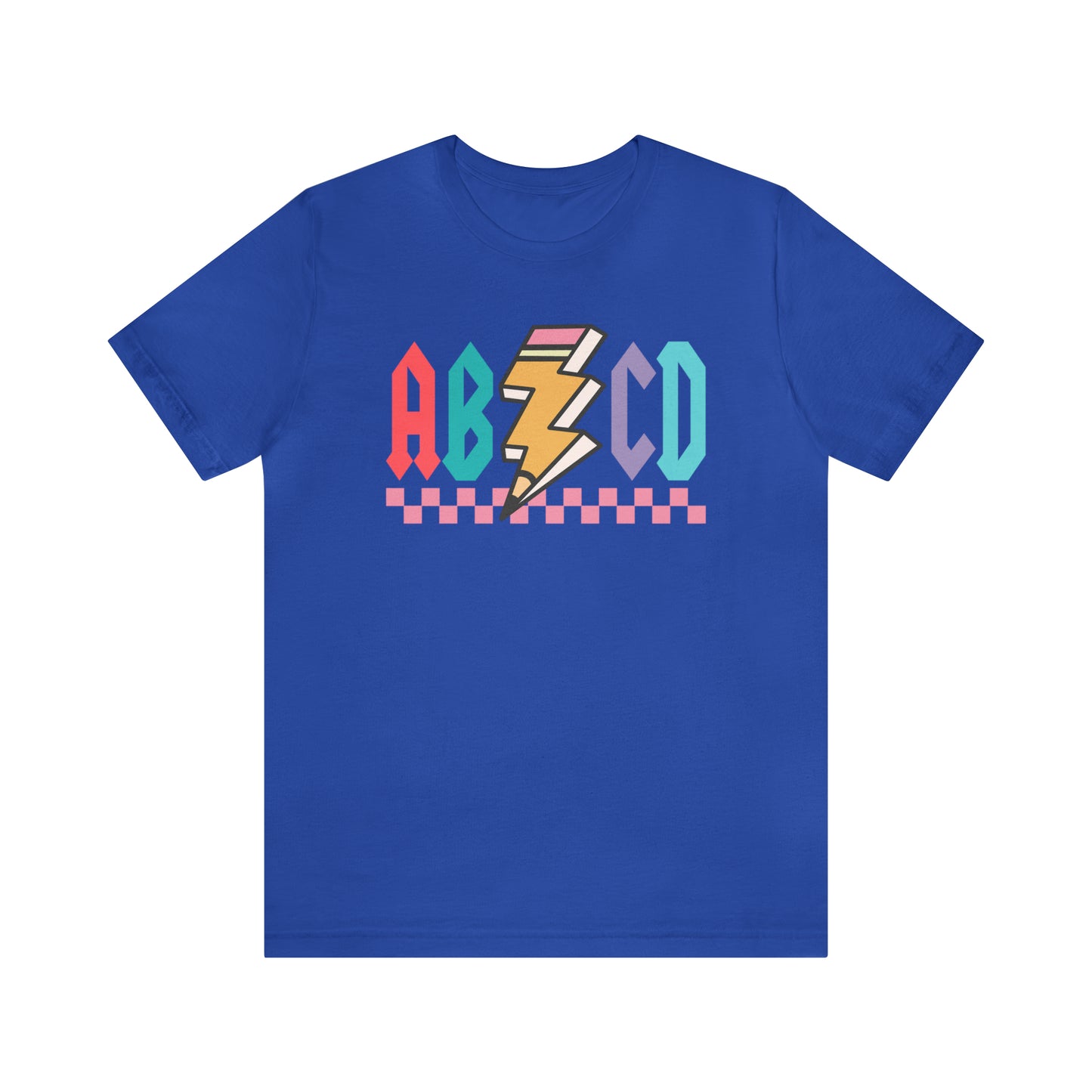 Vintage ABCD Teacher T-Shirt